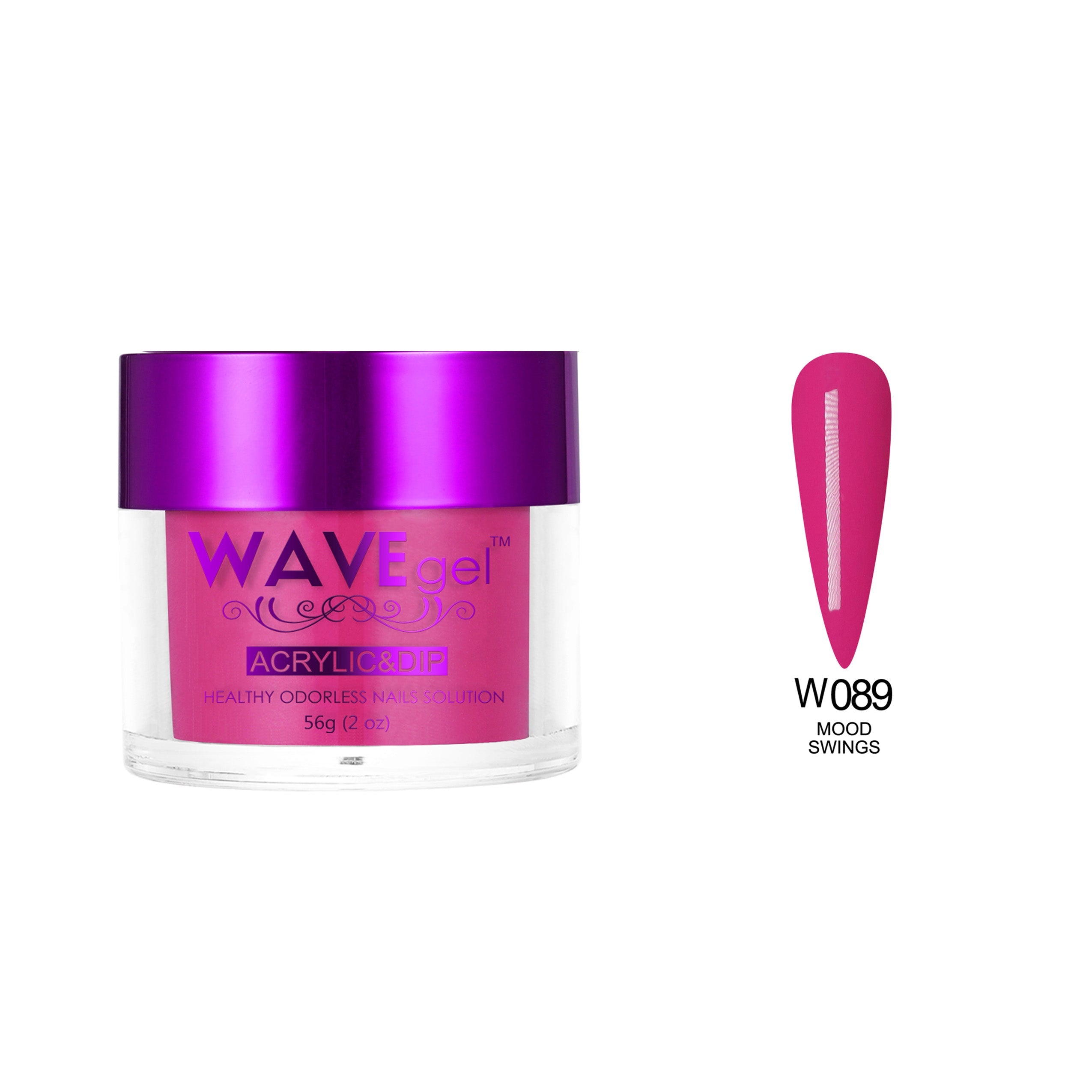 WAVEGEL SIMPLICITY DIP & ACRYLIC POWDER W89 MOOD SWINGS