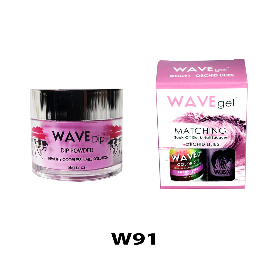 WaveGel 3-in-1: W91 Orchid Lilies