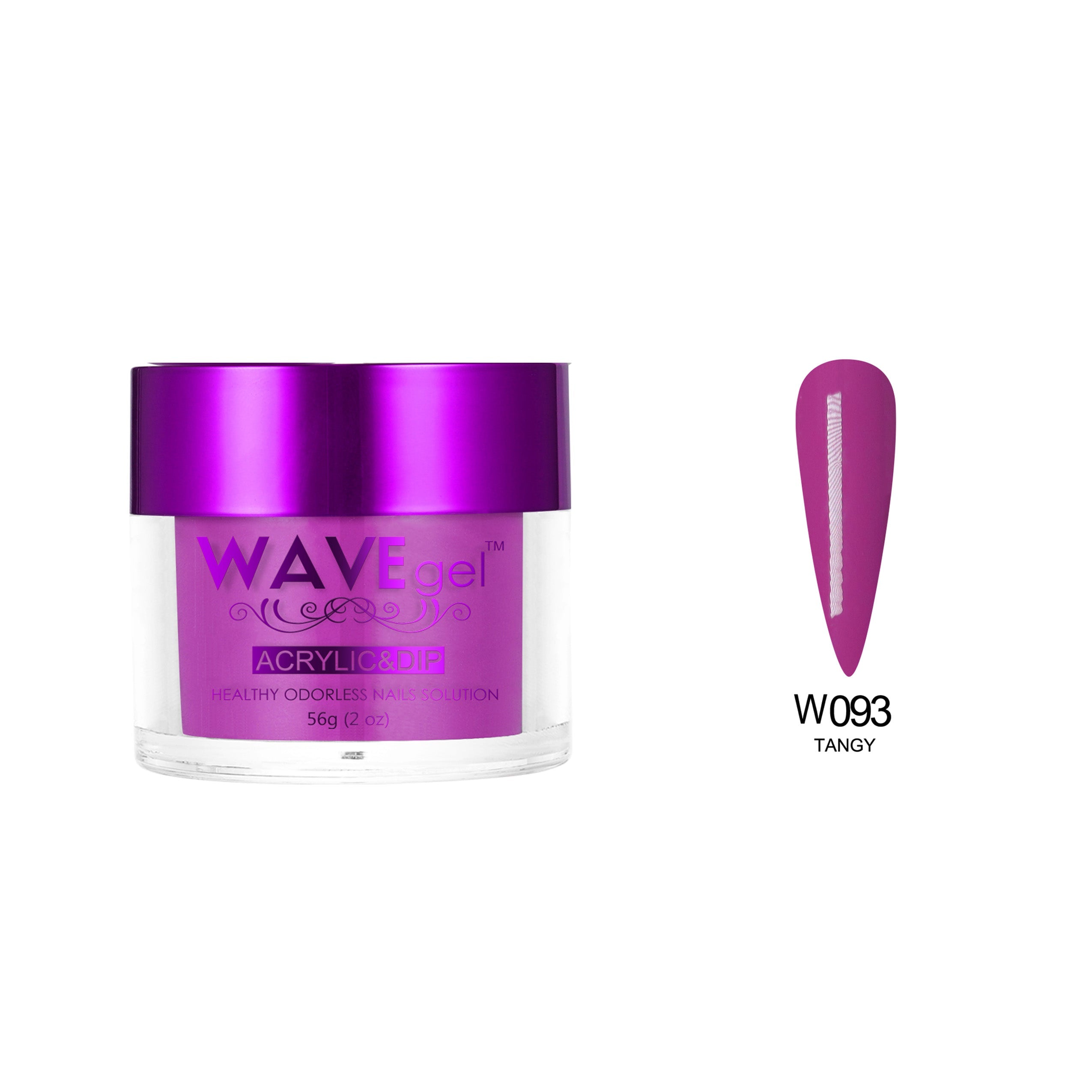 WAVEGEL SIMPLICITY DIP & ACRYLIC POWDER W93 TANGY