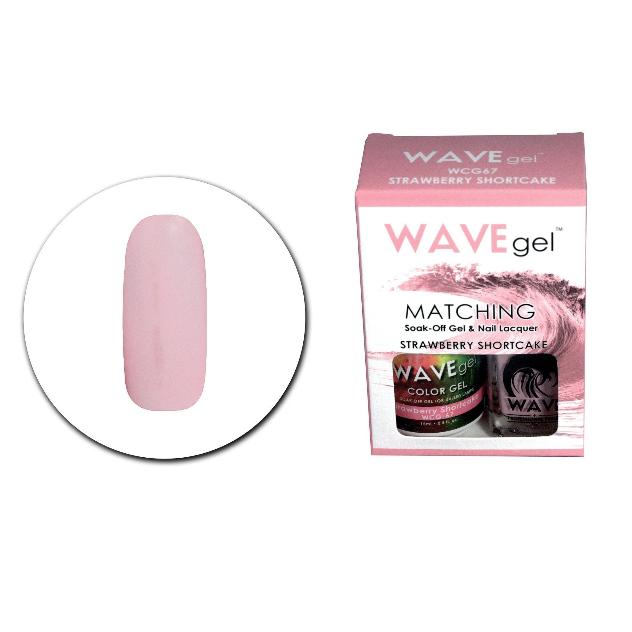 WAVEGEL MATCHING (#067) WCG67 STRAWBERRY SHORTCAKE