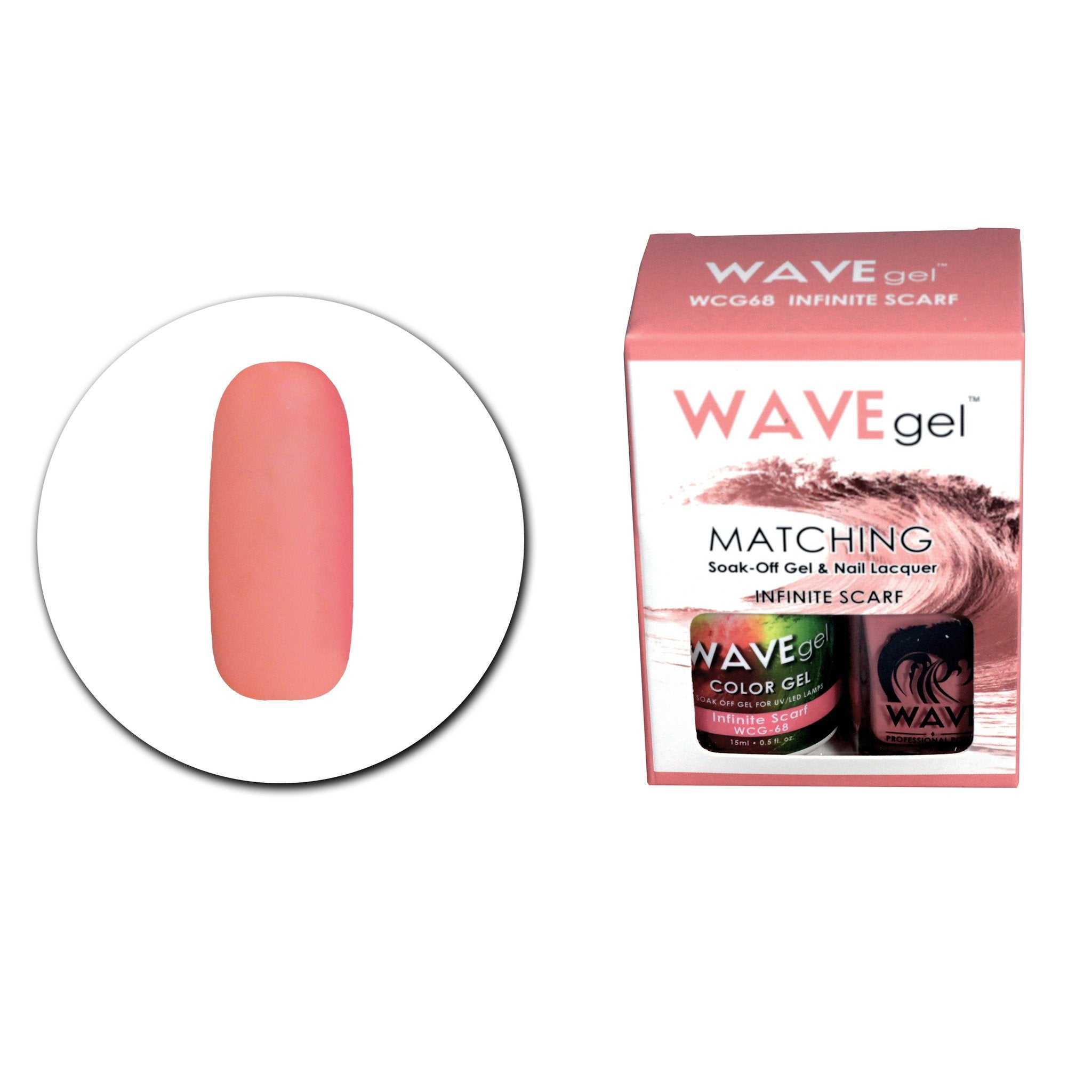 WAVEGEL MATCHING (#068) WCG68 INFINITE SCARF