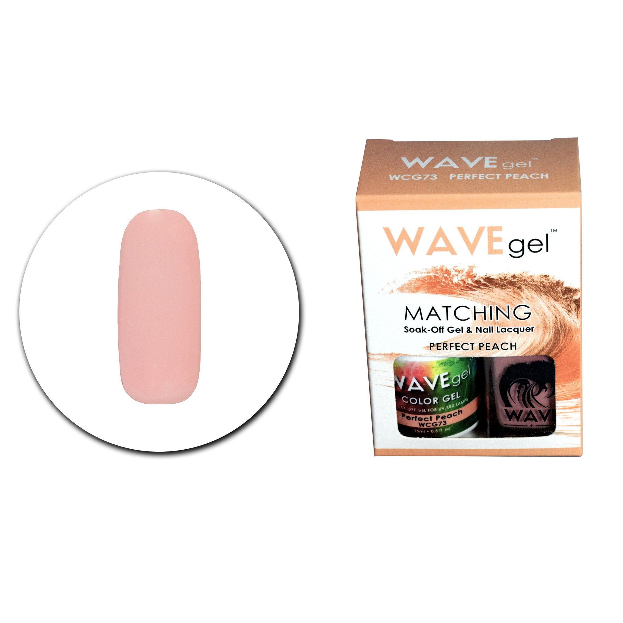 WAVEGEL MATCHING (#073) WCG73 PERFECT PEACH