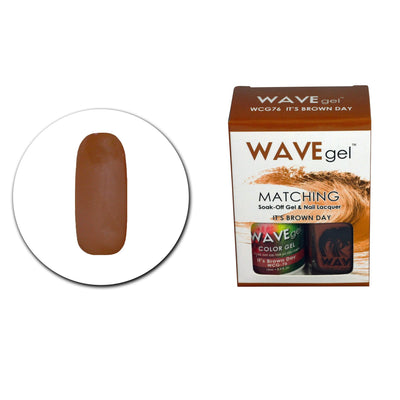 WaveGel Matching (#076) WCG76 It's Brown Day