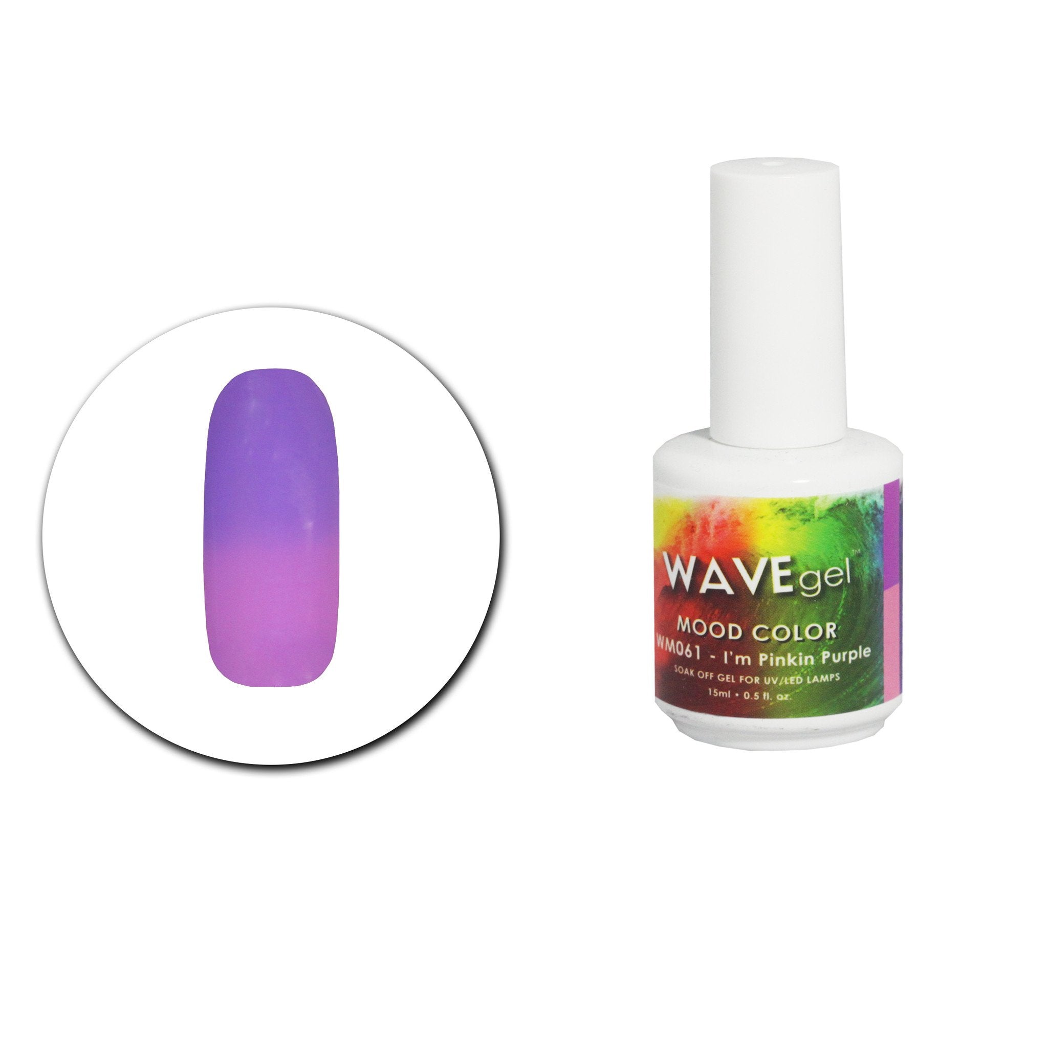 WAVE GEL MOOD CHANGE WM061 IM PINKIN PURPLE