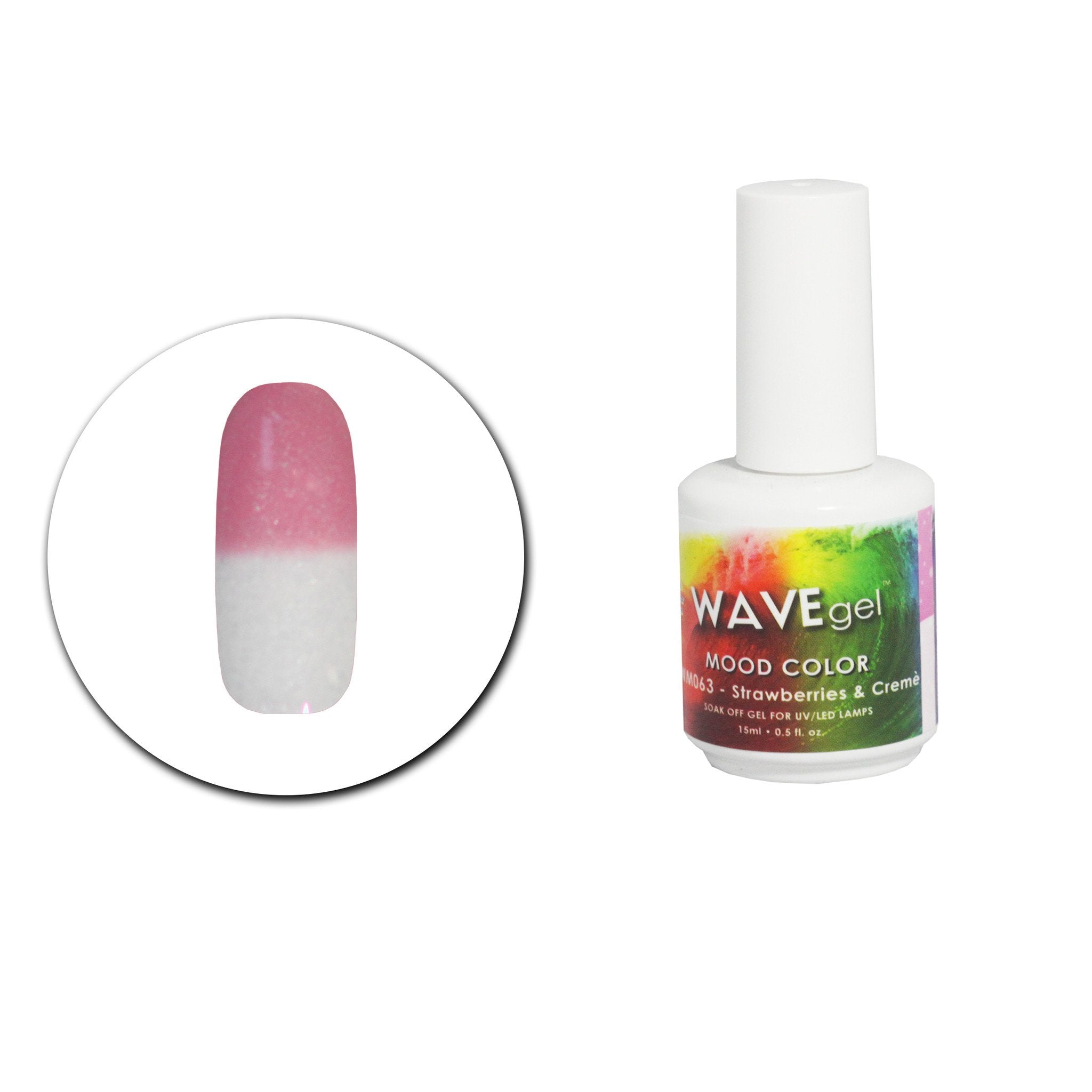 WAVE GEL MOOD CHANGE WM063 STRAWBERRIES & CREME