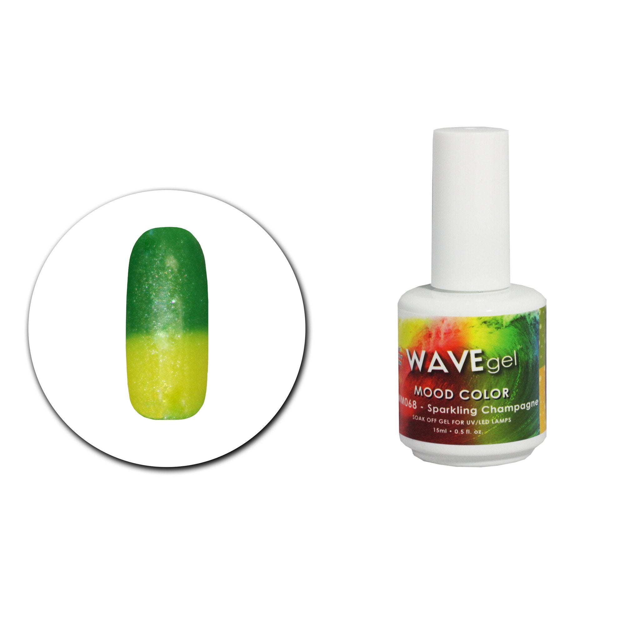 WAVE GEL MOOD CHANGE WM068 SPARKLING CHAMPAGNE