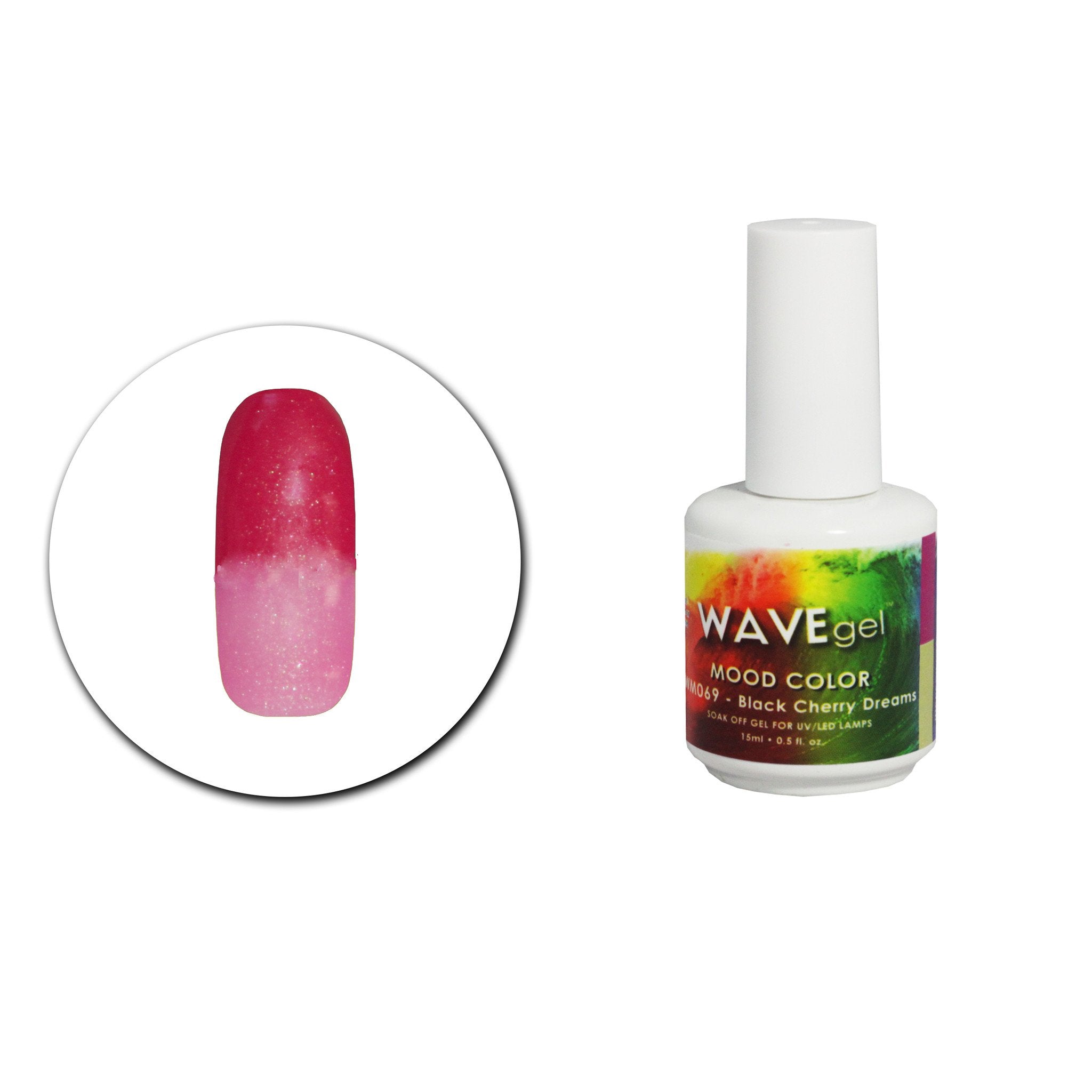 WAVE GEL MOOD CHANGE WM069 BLACK CHERRY DREAMS