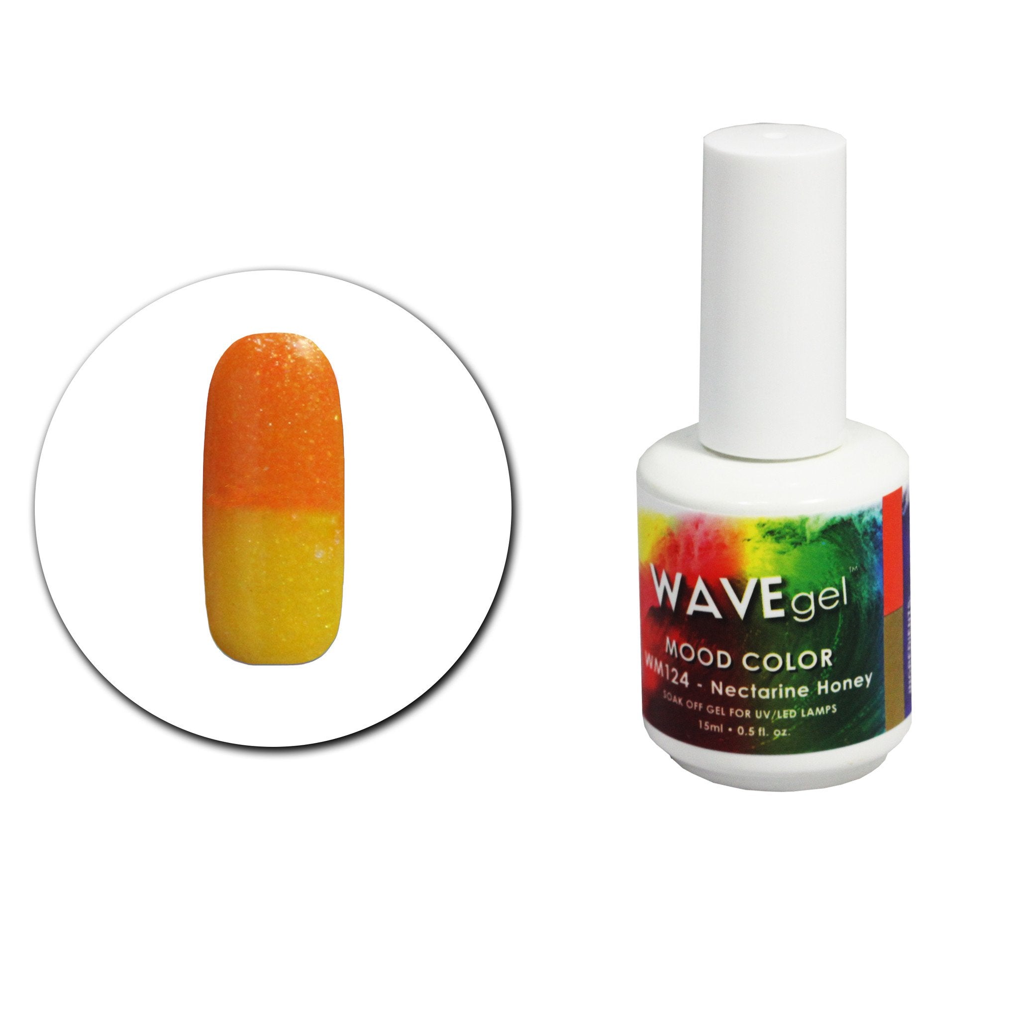 WAVE GEL MOOD CHANGE WM124 NECTARINE HONEY