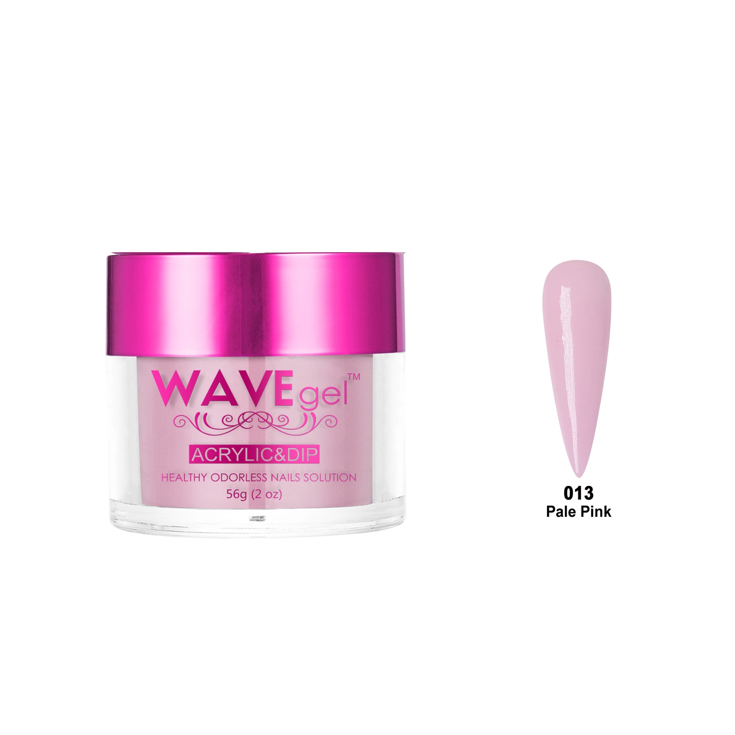 WAVEGEL PRINCESS DIP & ACRYLIC POWDER WP13 PALE PINK