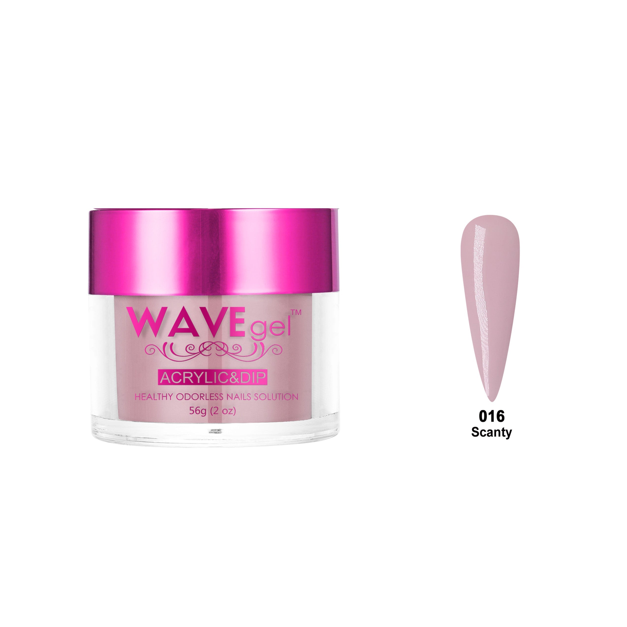 WAVEGEL PRINCESS DIP & ACRYLIC POWDER WP16 SCANTY