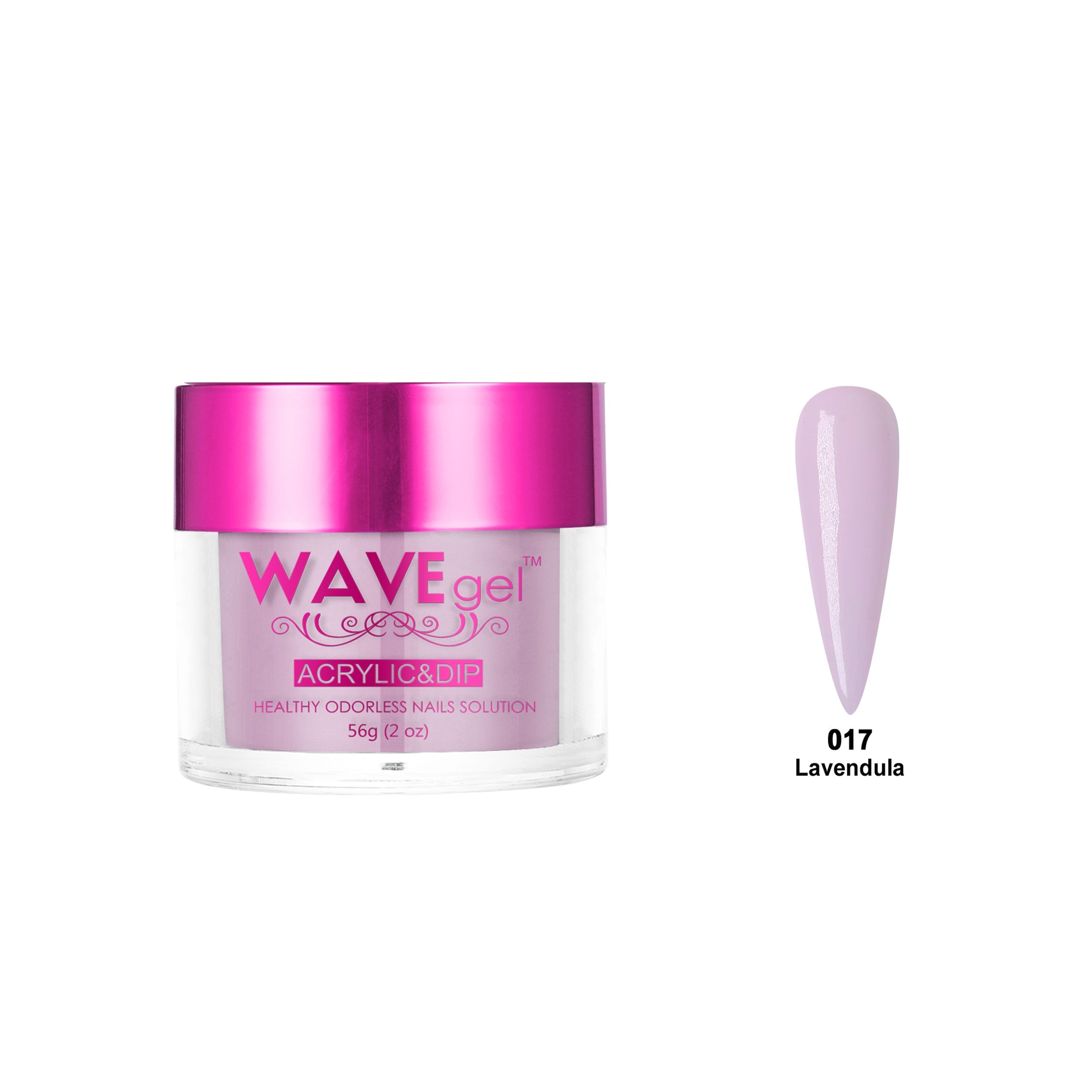 WAVEGEL PRINCESS DIP & ACRYLIC POWDER WP17 LAVENDULA