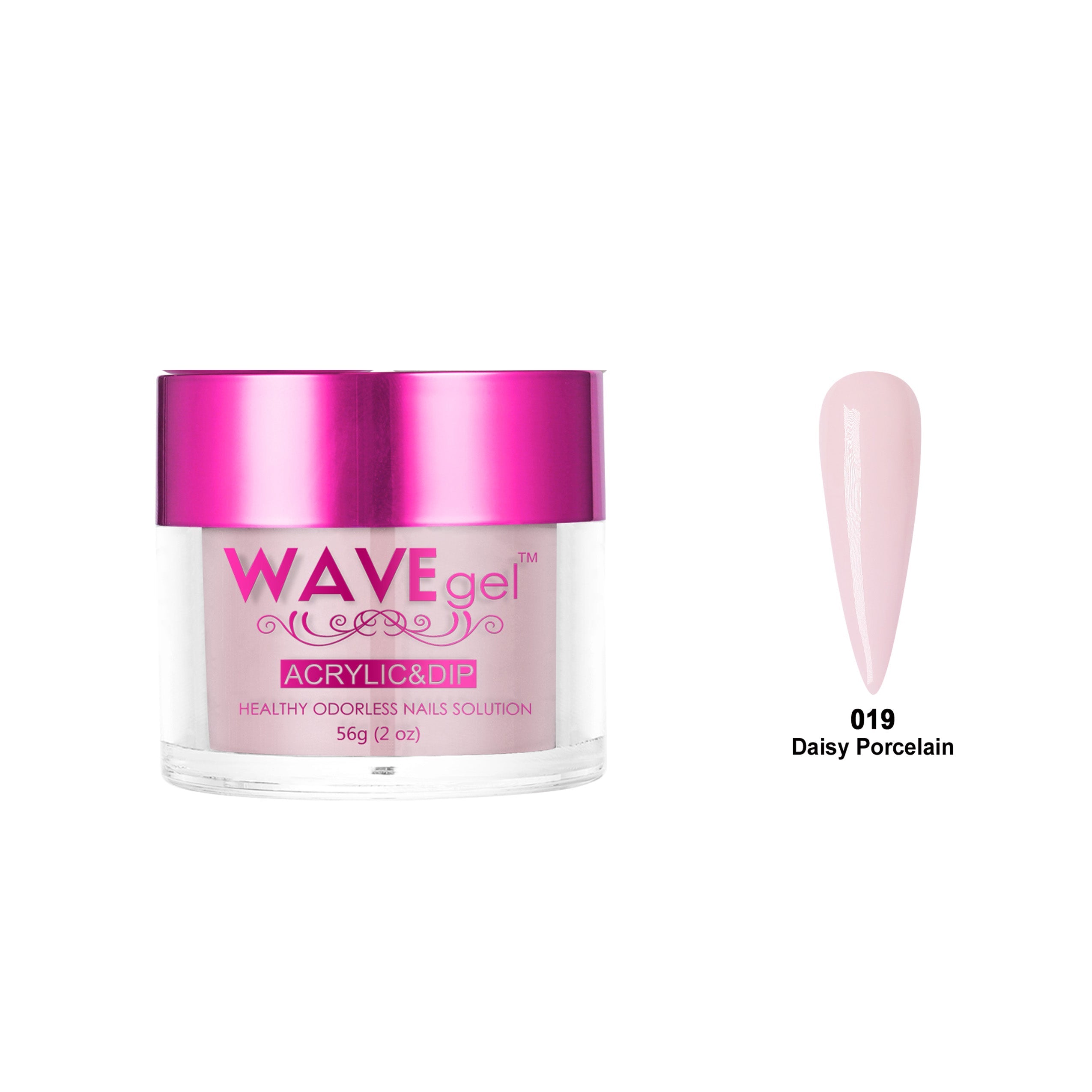 WAVEGEL PRINCESS DIP & ACRYLIC POWDER WP19 DAISY PORCELAIN