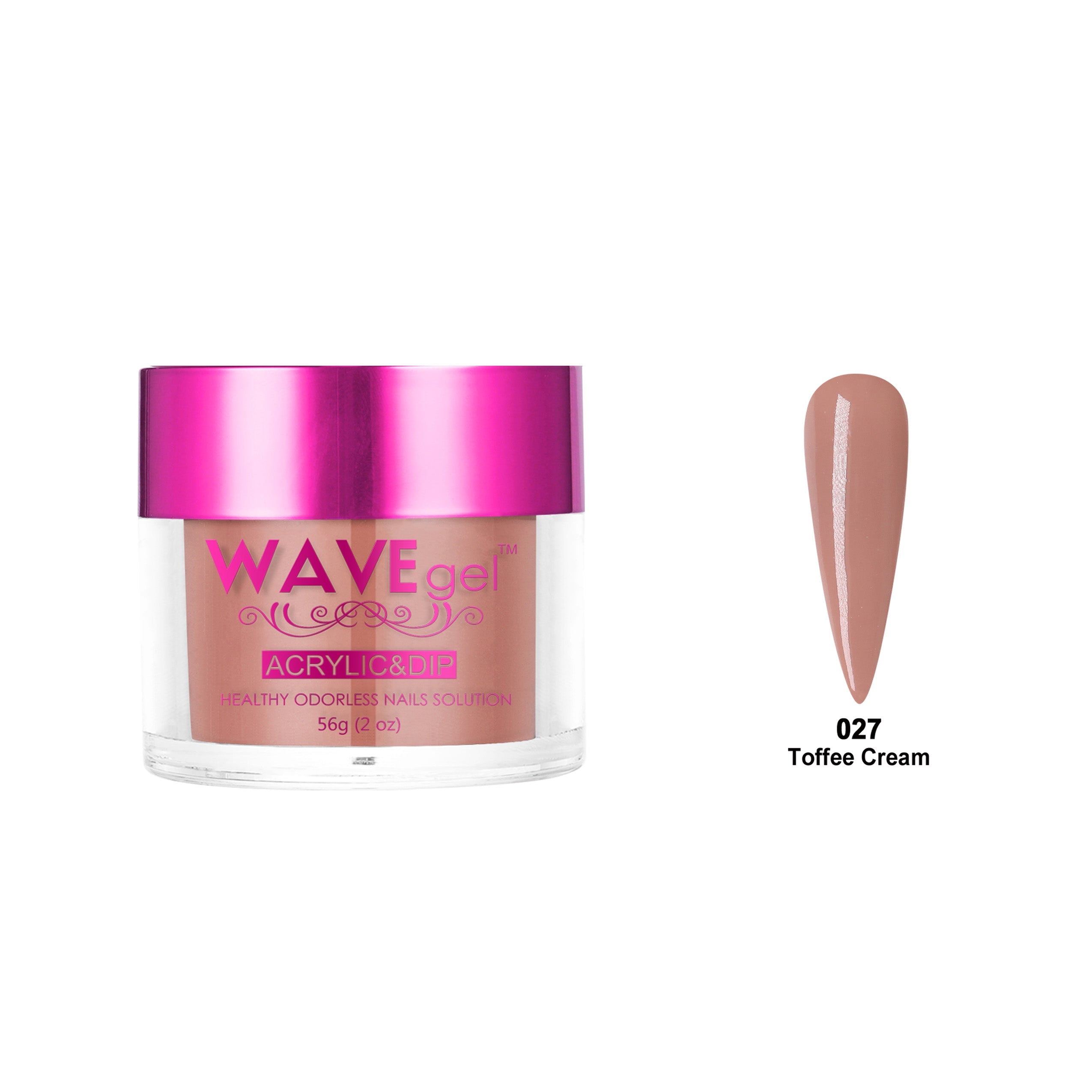 WAVEGEL PRINCESS DIP & ACRYLIC POWDER WP27 TOFFEE CREAM