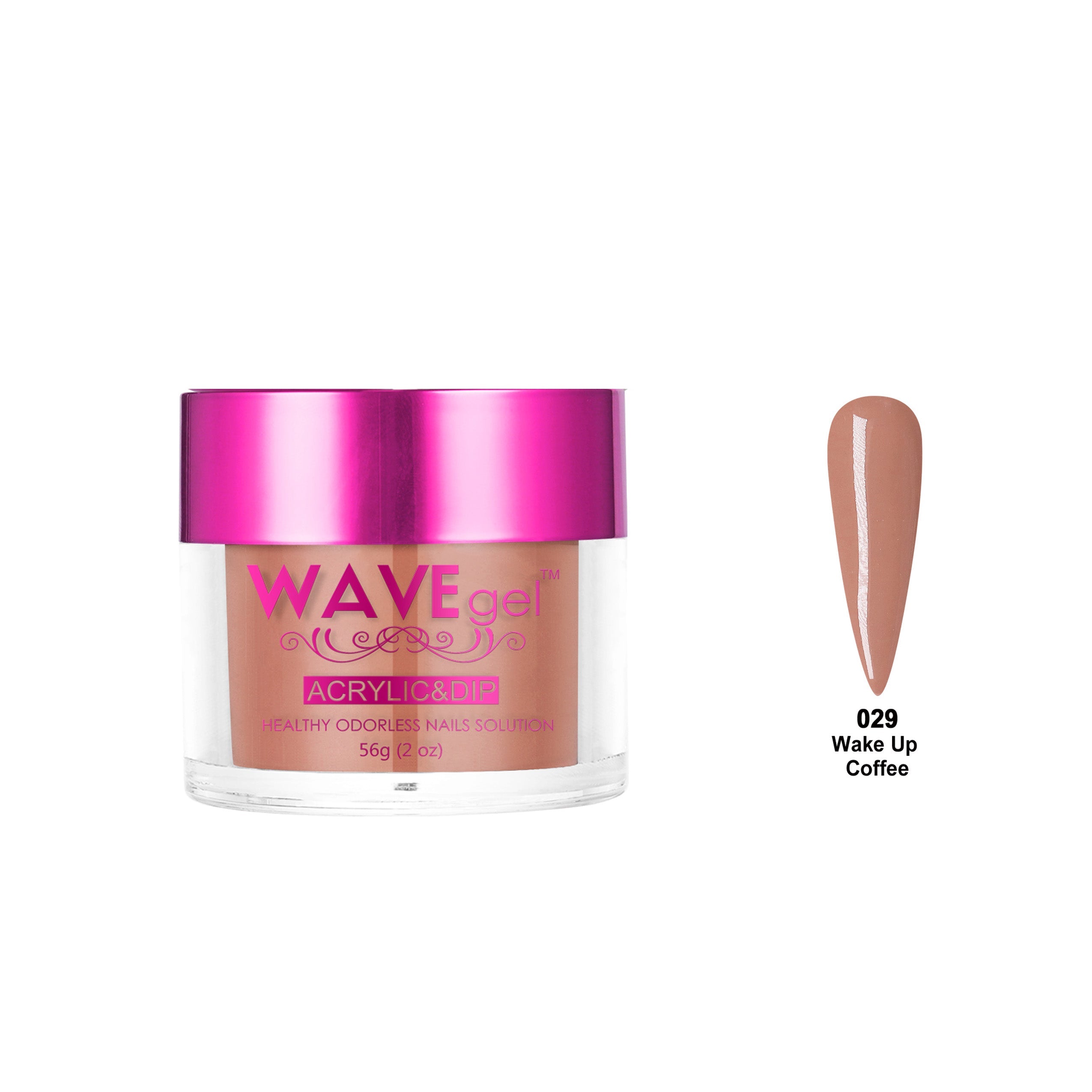 WAVEGEL PRINCESS DIP & ACRYLIC POWDER WP29 WAKE UP COFFEE
