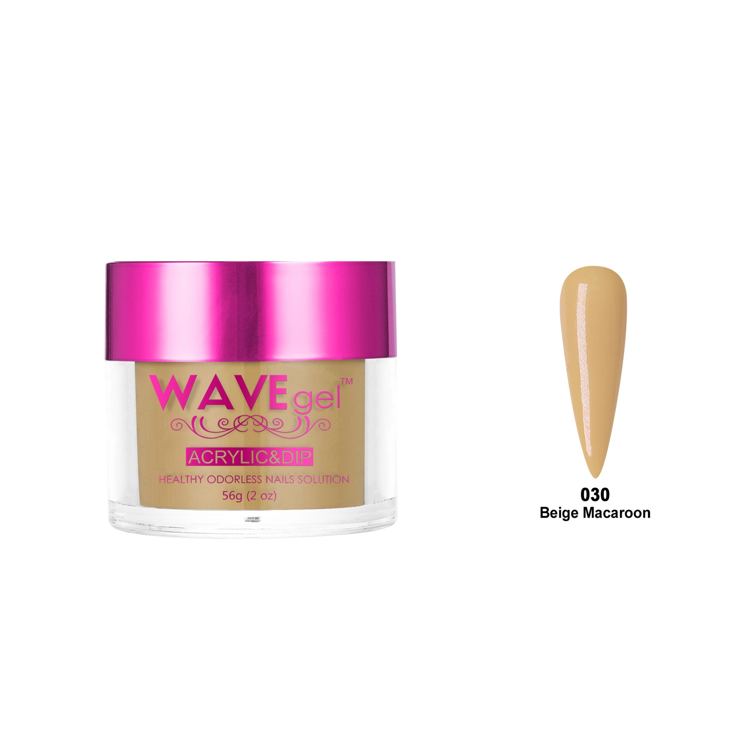 WAVEGEL PRINCESS DIP & ACRYLIC POWDER WP30 BEIGE MACAROON