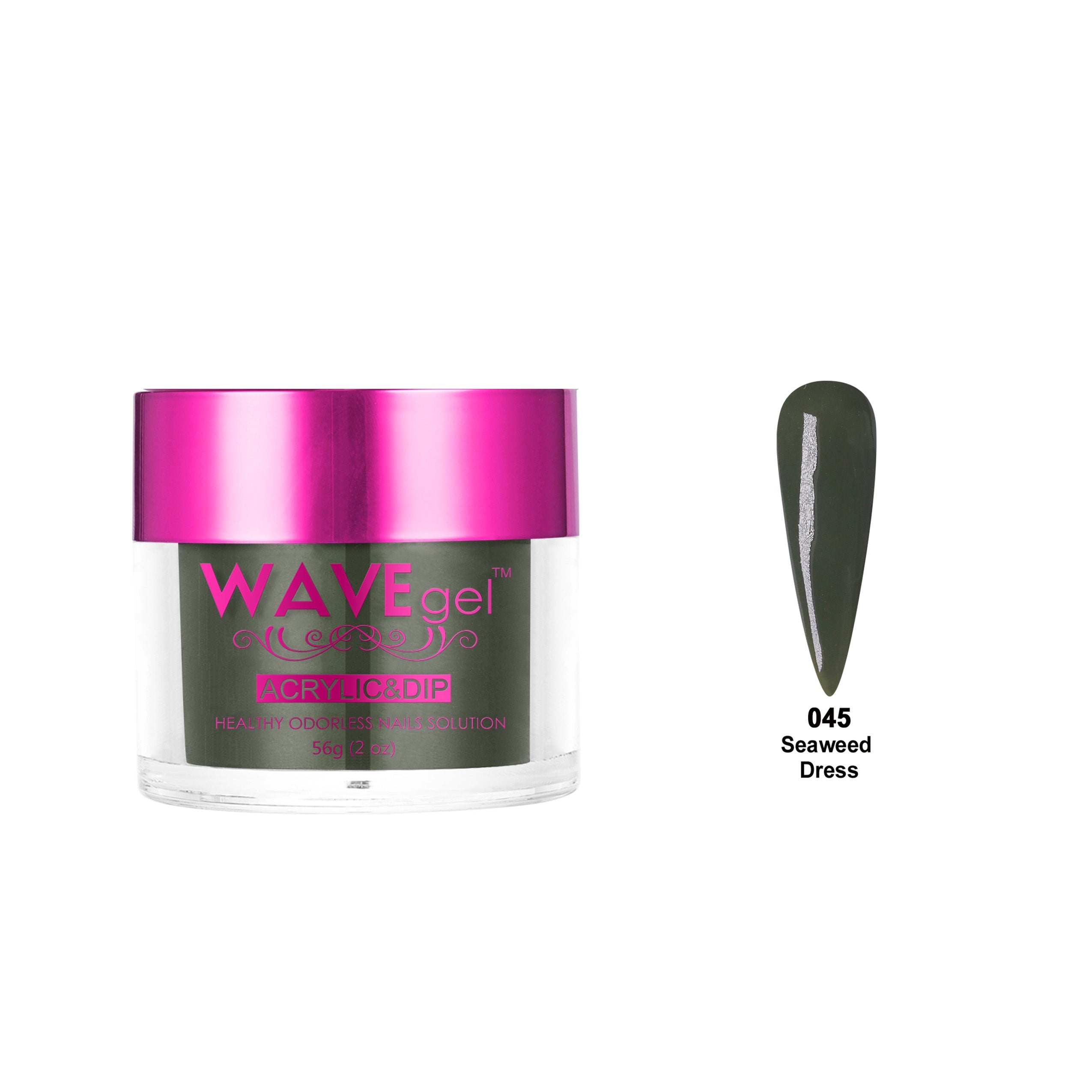 WAVEGEL PRINCESS DIP & ACRYLIC POWDER WP45 SEAWEED DRESS