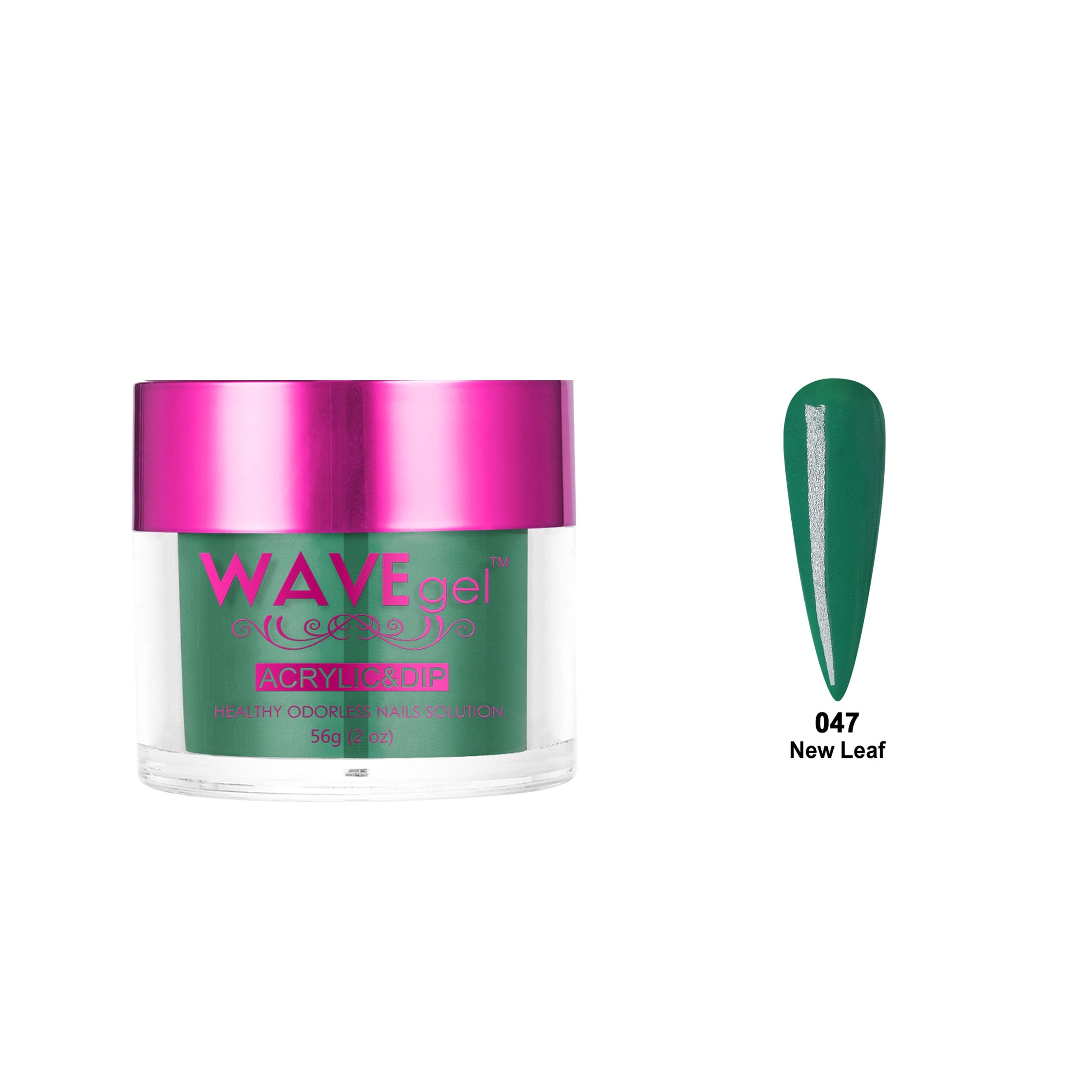 WAVEGEL PRINCESS DIP & ACRYLIC POWDER WP47 NEW LEAF