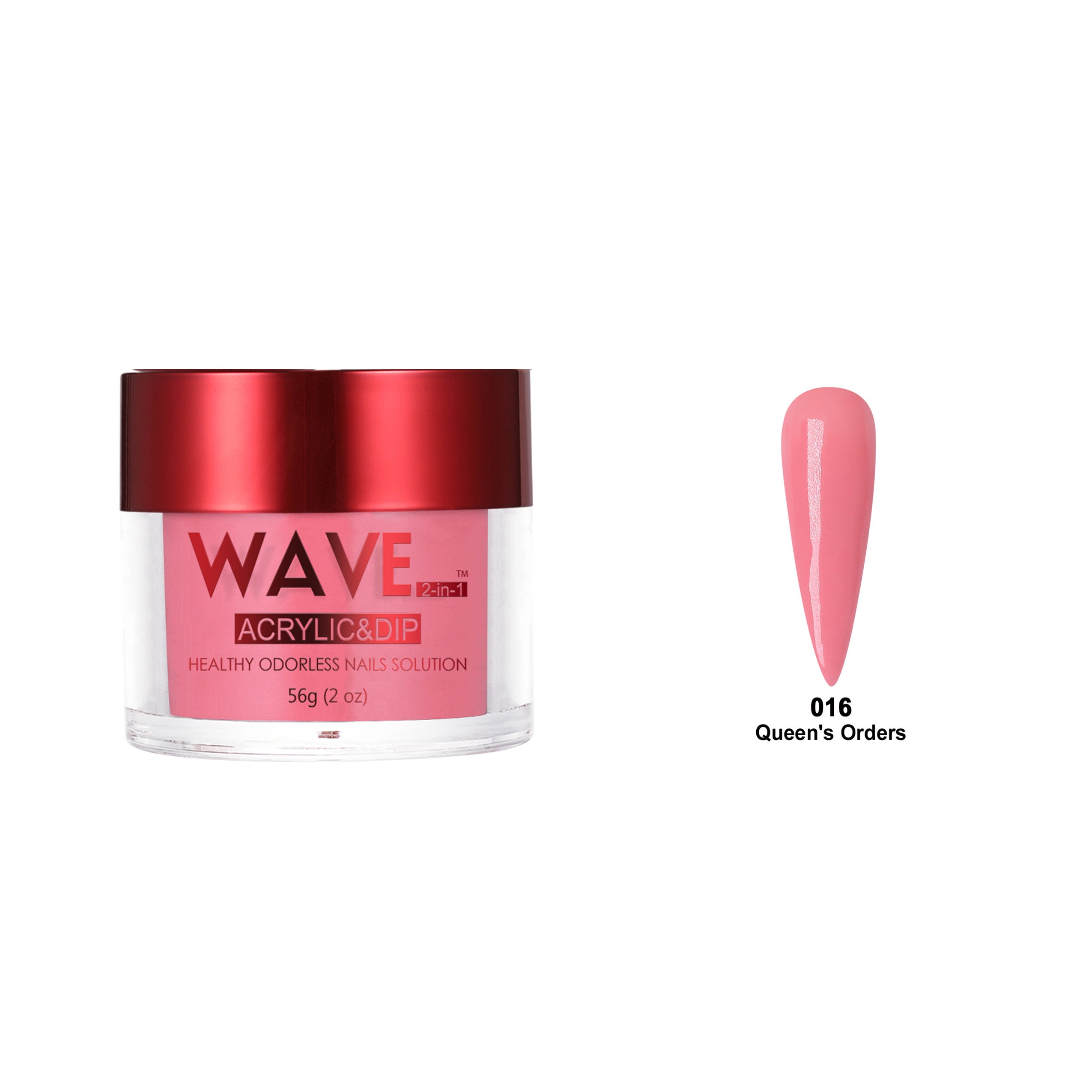 WAVEGEL QUEENS DIP & ACRYLIC POWDER WQ16 QUEENS'S ORDER