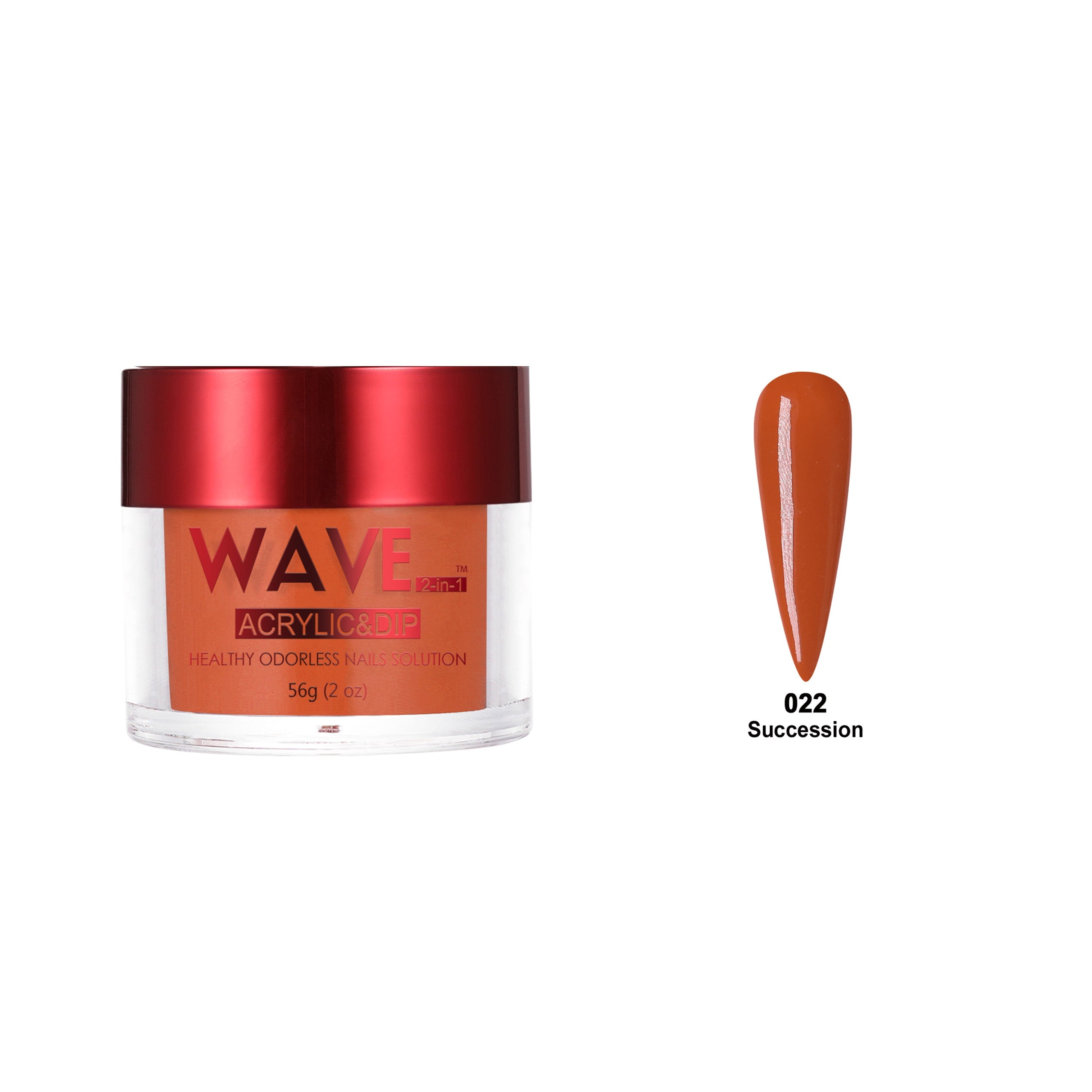 WAVEGEL QUEENS DIP & ACRYLIC POWDER WQ22 SUCCESSION
