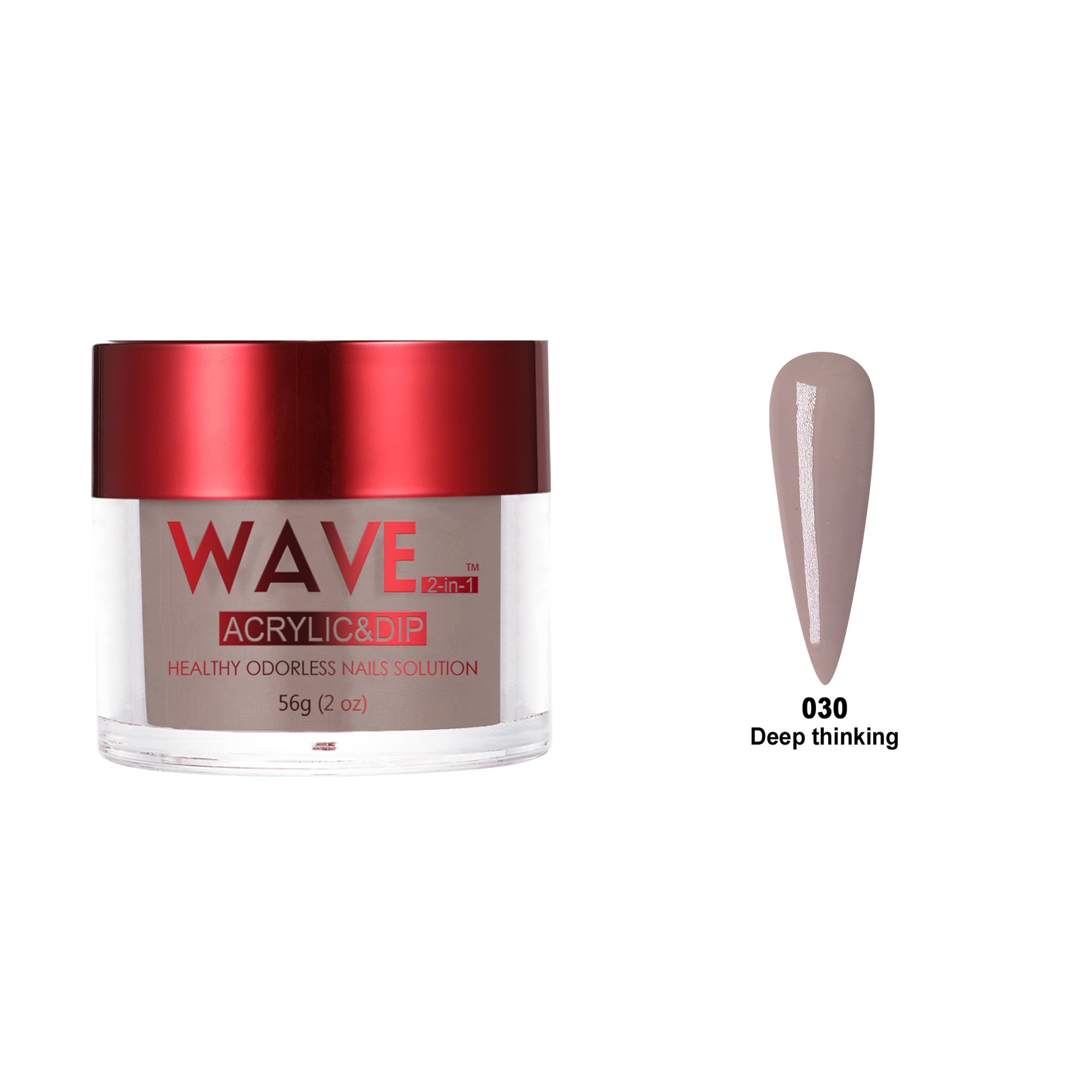 WAVEGEL QUEENS DIP & ACRYLIC POWDER WQ30 DEEP THINKING