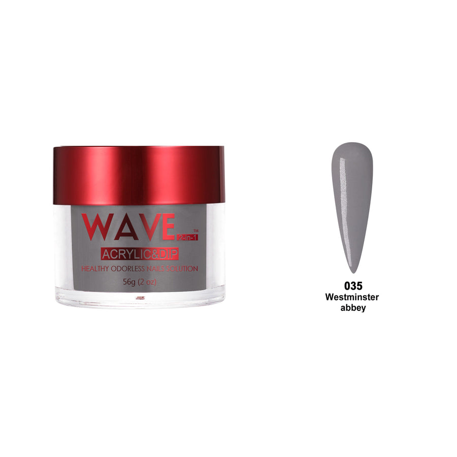WaveGel Queens Dip & Acrylic Powder WQ35 Westminster Abbey