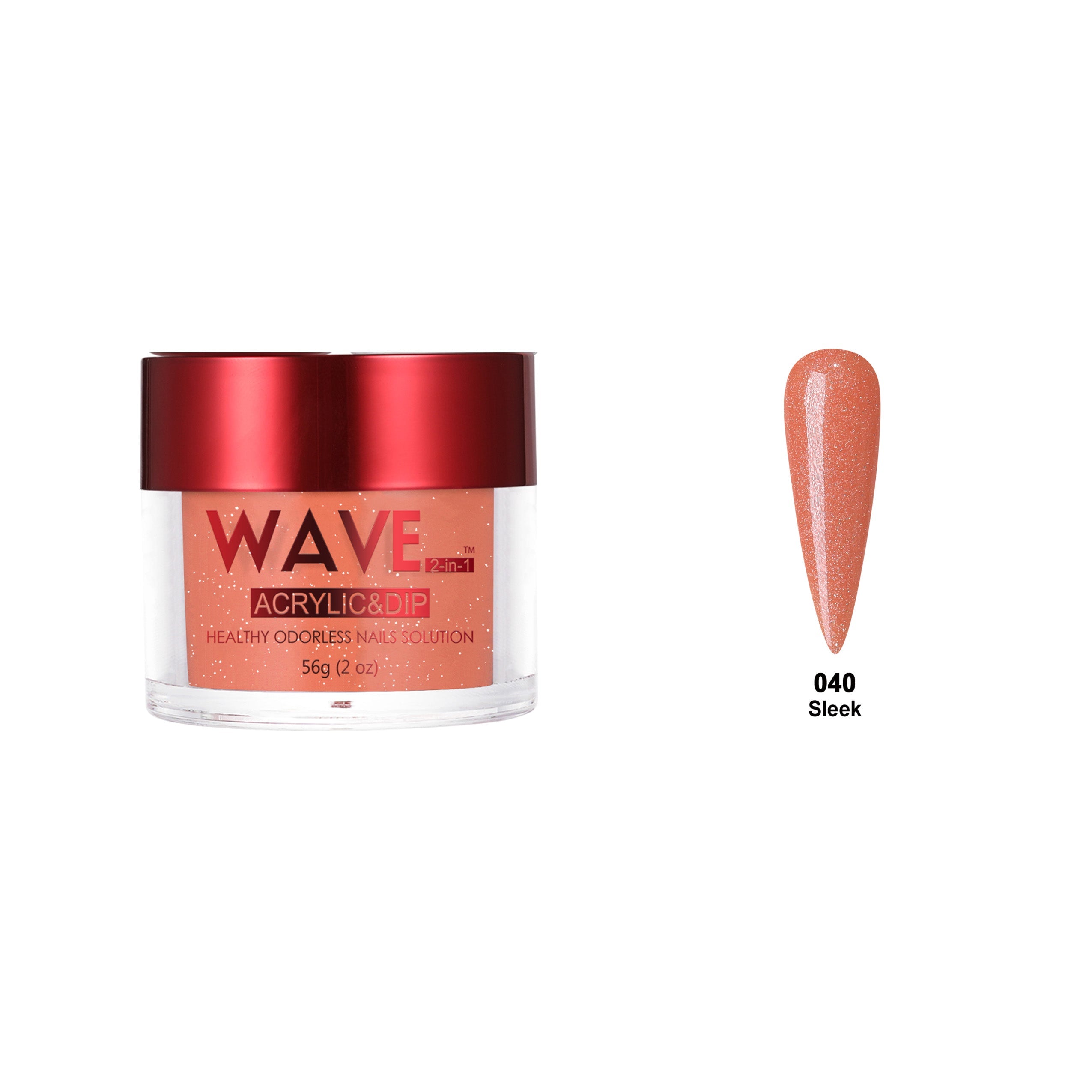 WAVEGEL QUEENS DIP & ACRYLIC POWDER WQ40 SLEEK