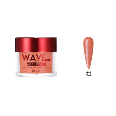 WaveGel Queens Dip & Acrylic Powder WQ40 Sleek