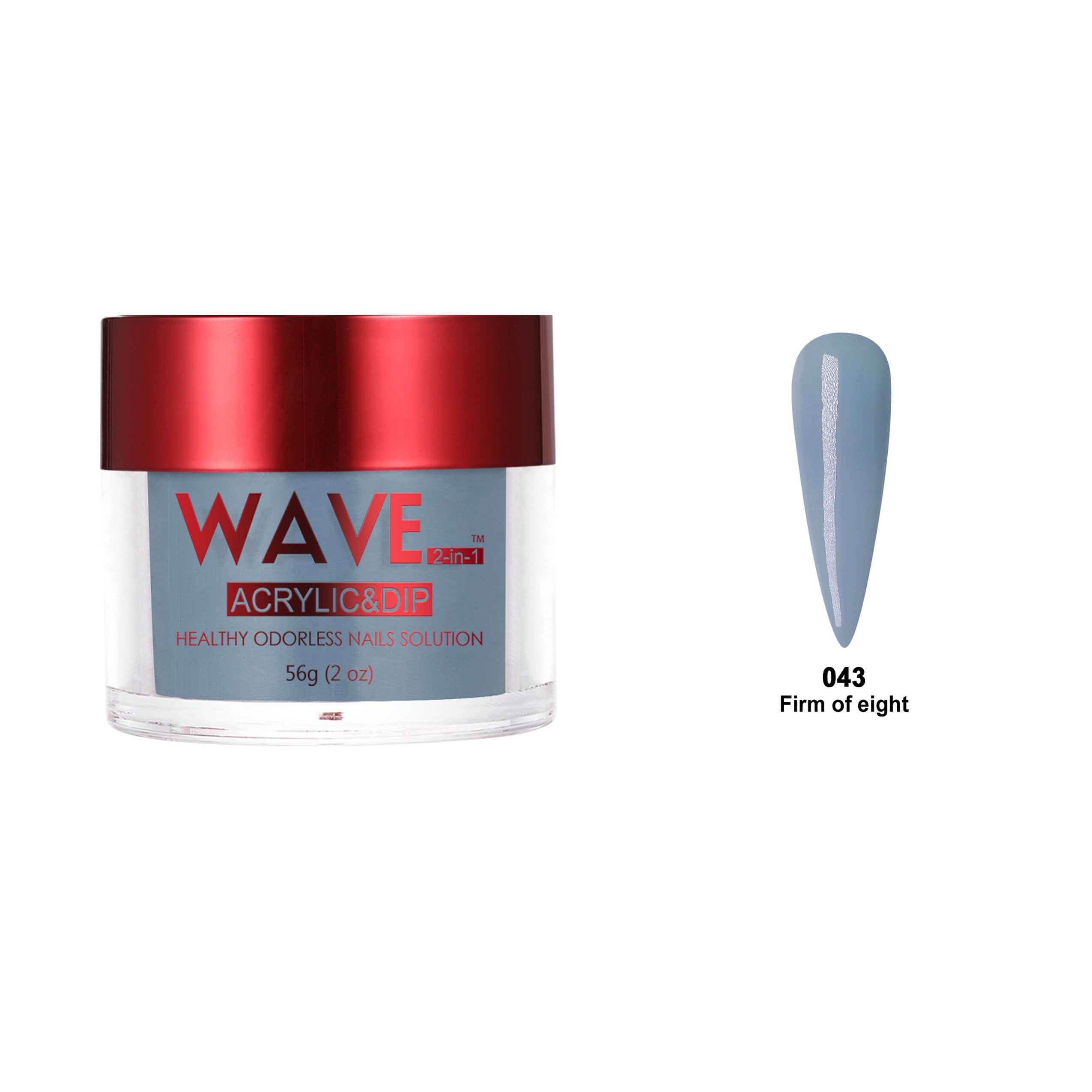 WAVEGEL QUEENS DIP & ACRYLIC POWDER WQ43 FIRM OF EIGHT