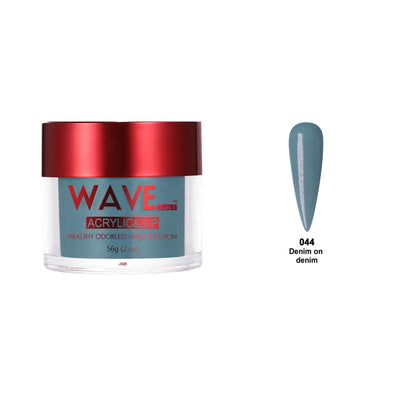 WaveGel Queens Dip & Acrylic Powder WQ44 Denim On Denim