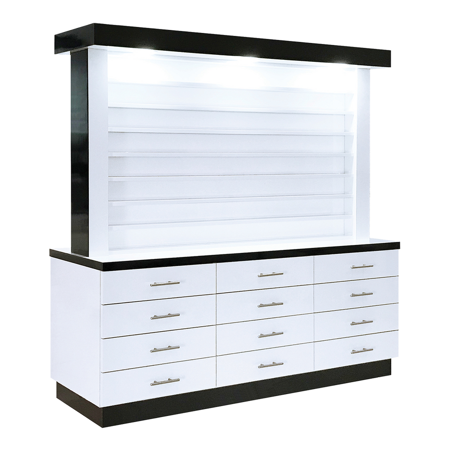 Whale Spa -  Double Sided Cabinet/ Polish and Powder Display