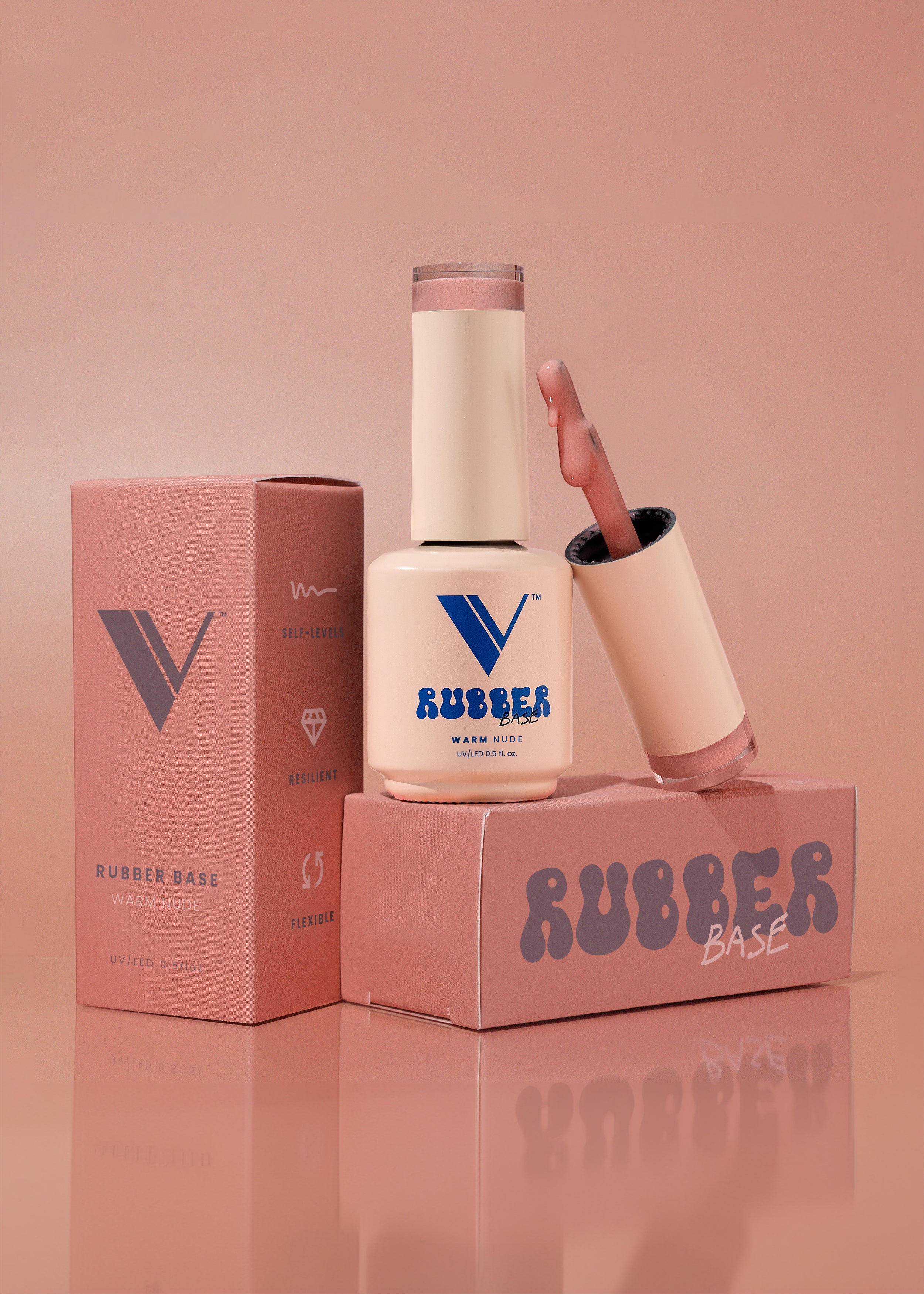 Valentino - Rubber Base - Warm Nude