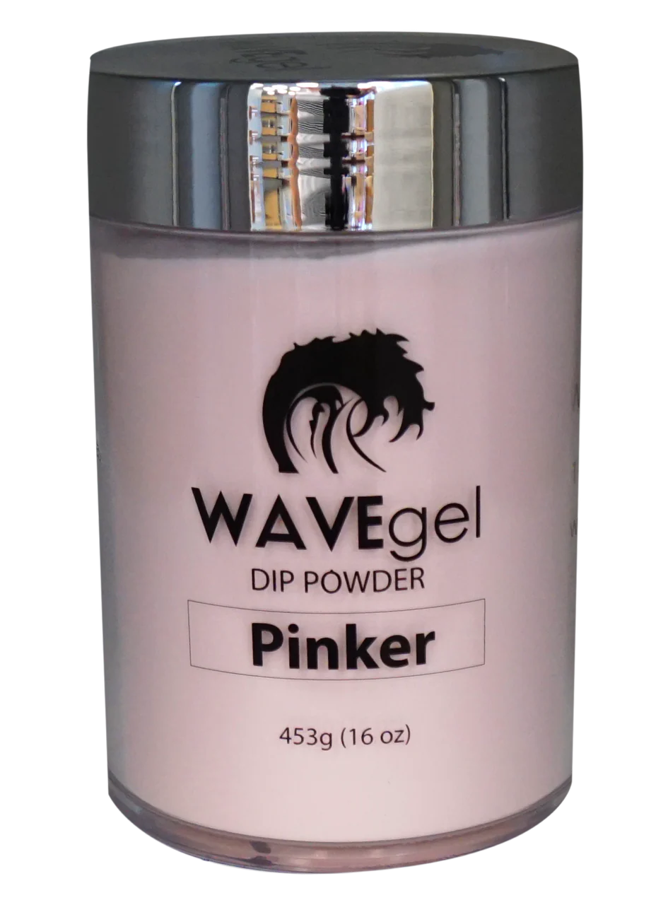 WAVEGEL DIP & ACRYLIC POWDER-PINKER 16 OZ