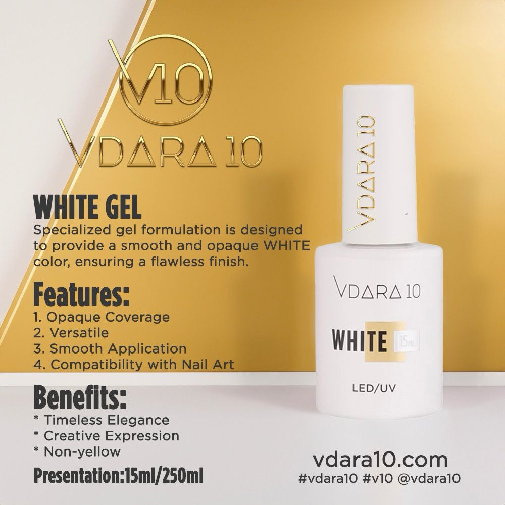 Vdara 10 White Gel