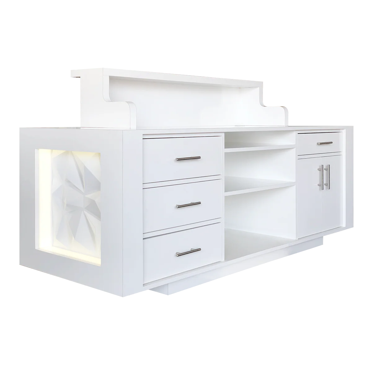 Whale Spa -  Facet LED Reception Desk