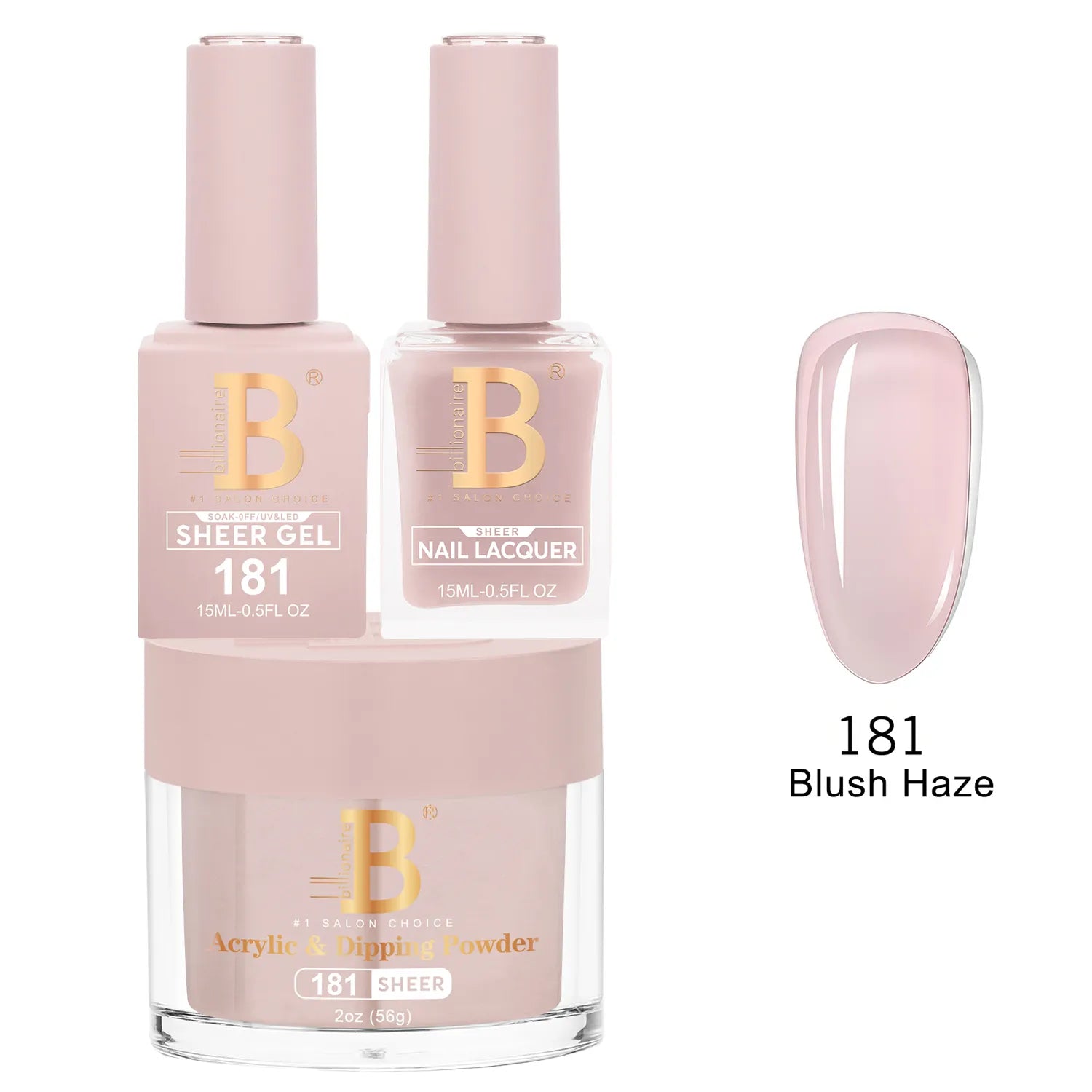 Billionaire - Imperial Trio - Blush Haze - #181