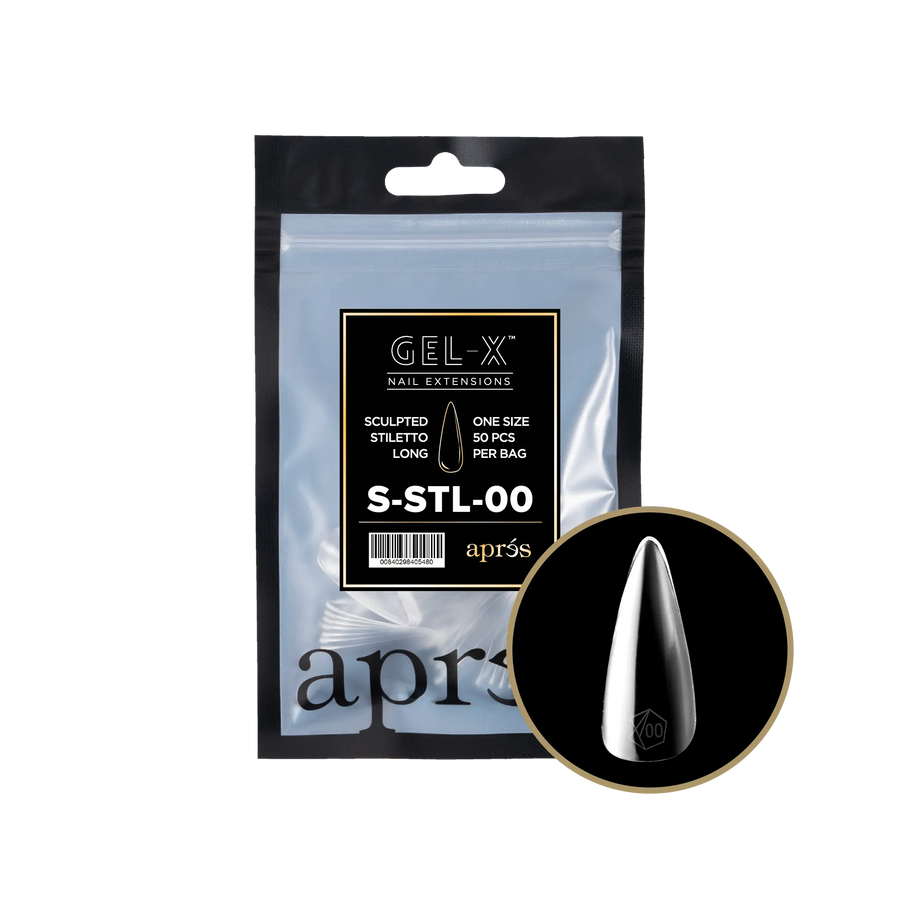 Aprés Gel-X Sculpted Stiletto Long Refill Bag