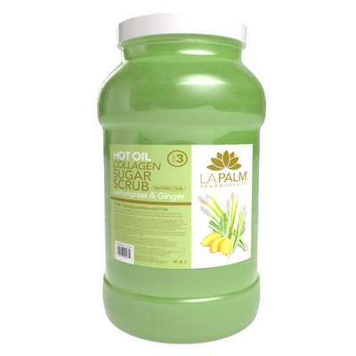 LA PALM Hot Oil Sugar Scrub Lemon