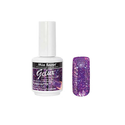 Mia Secret - Gelux Gel Polish Purple Glitter