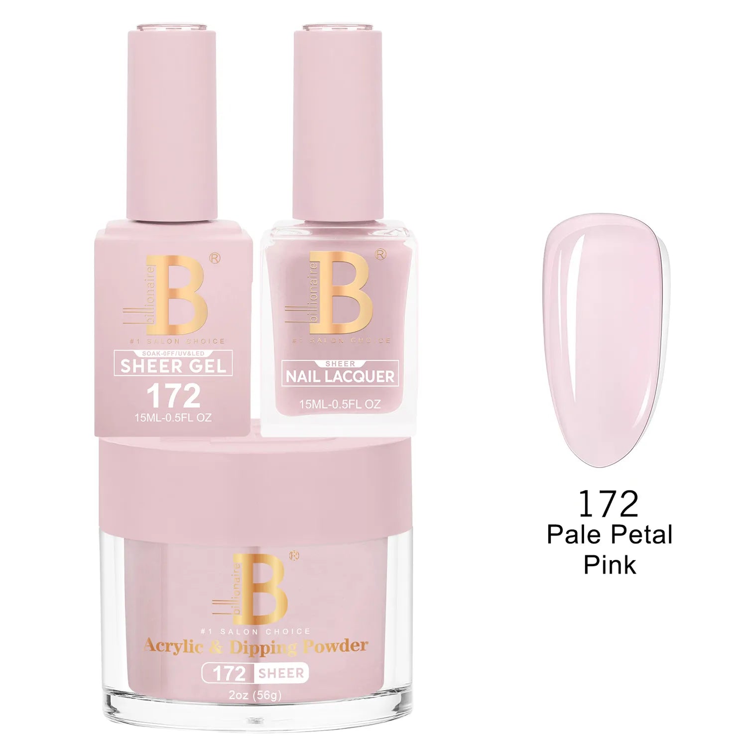 Billionaire - Imperial Trio - Pale Petal Pink - #172