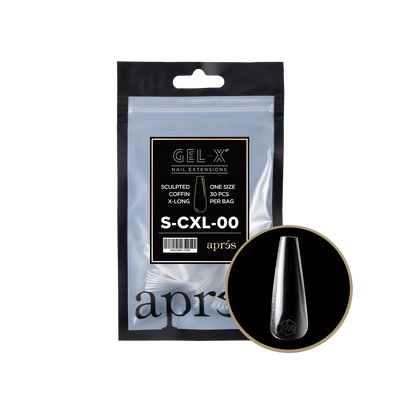 Aprés Gel-X Sculpted Coffin X-Long Refill Bag