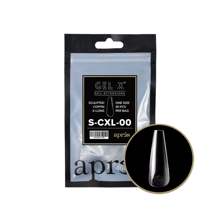 Aprés Gel-X Sculpted Coffin X-Long Refill Bag