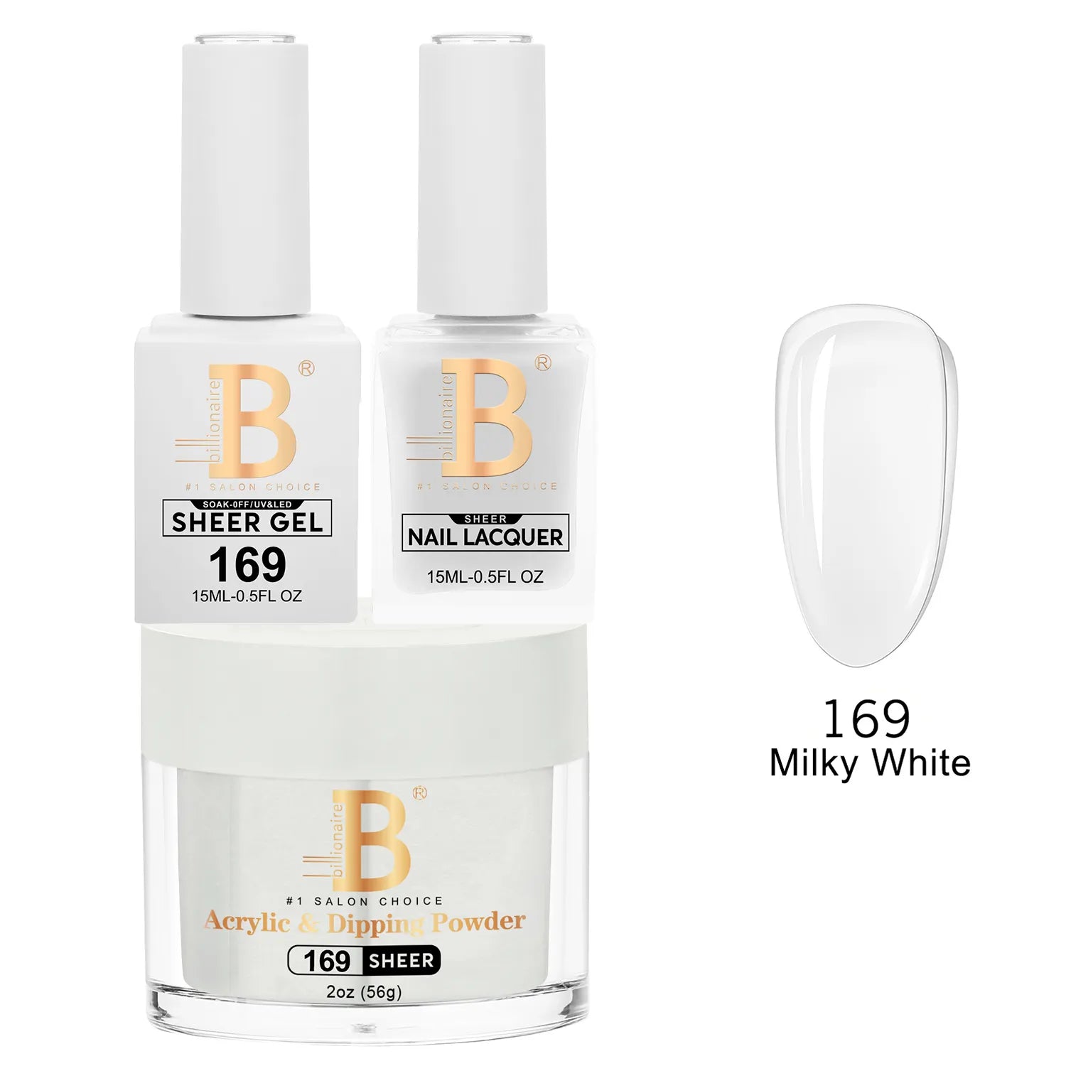 Billionaire - Imperial Trio - Milky White - #169