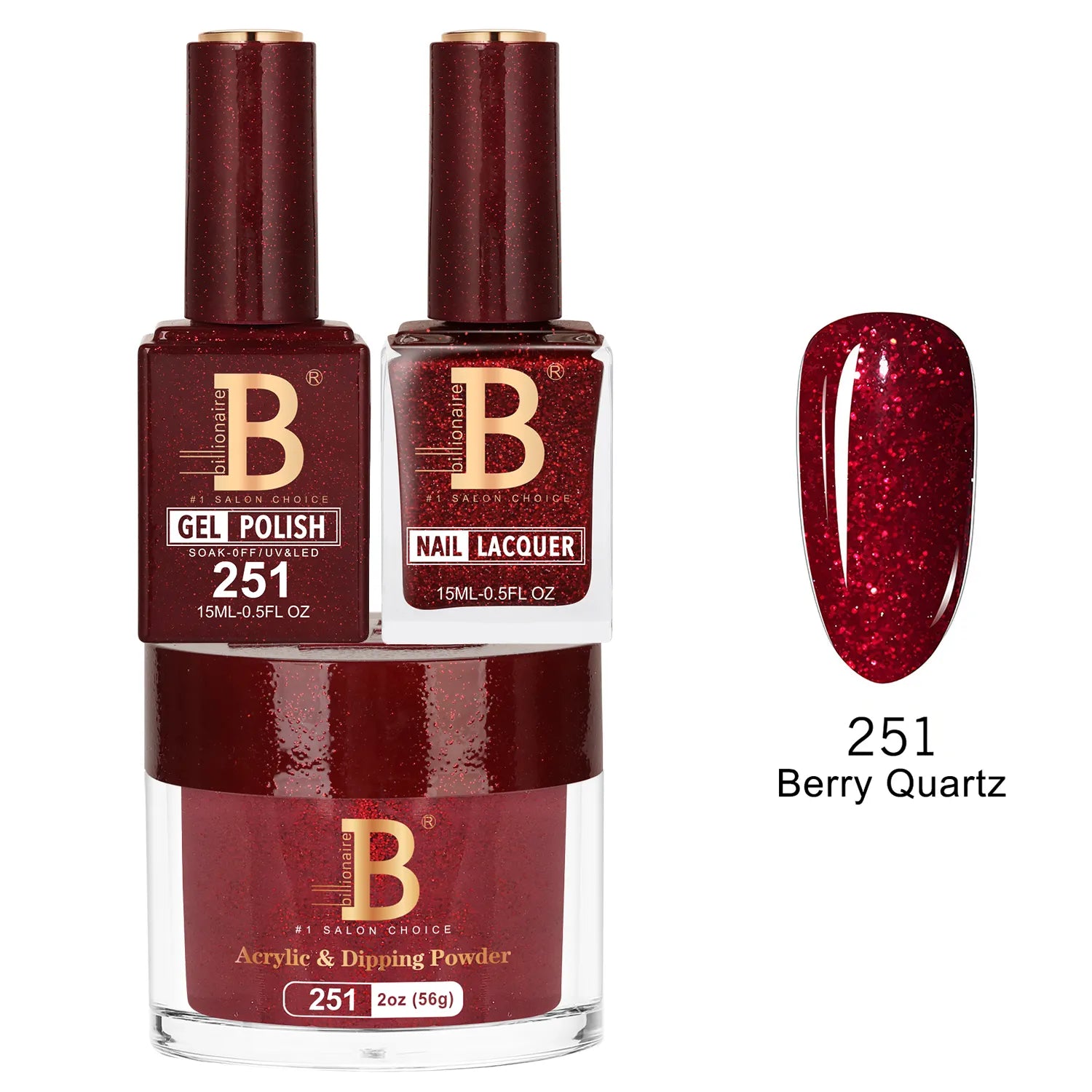 Billionaire - Imperial Trio - Berry Quartz - #251