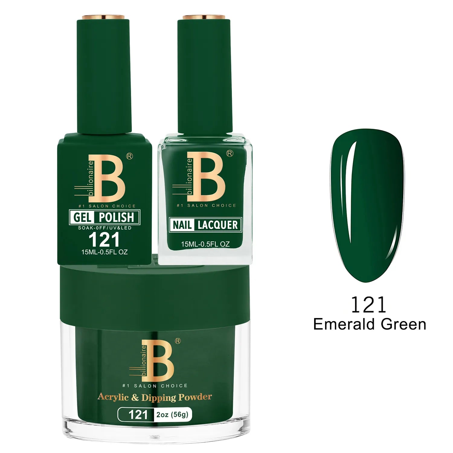 Billionaire - Imperial Trio - Emerald Green - #121
