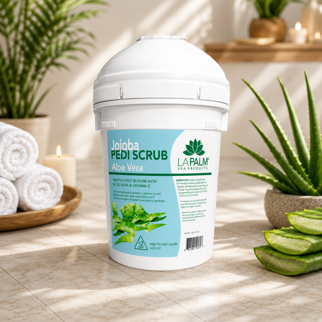 La Palm - LP PEDI SCRUB B