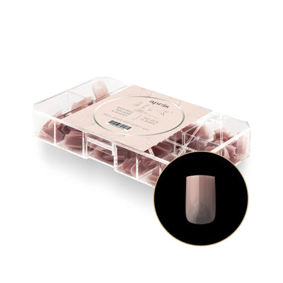 Aprés Gel-X Natural Square X-Short Box of Tips (10)