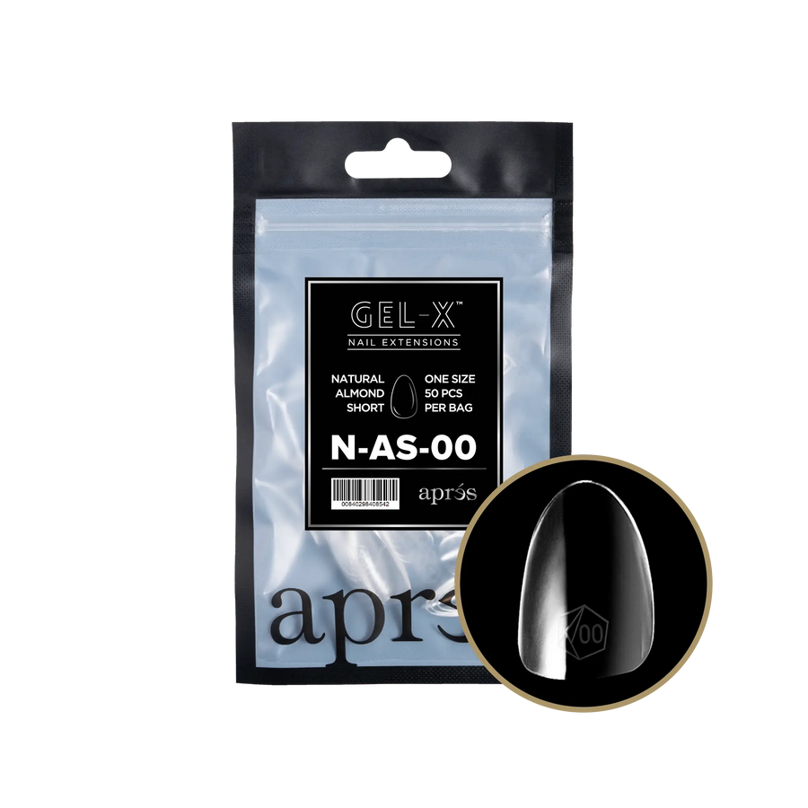 Aprés Gel-X Natural Almond Short Refill Bag