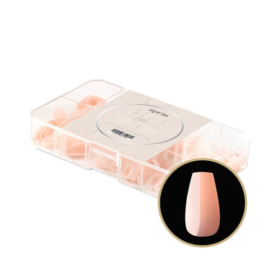 Aprés Gel-X Natural Coffin Short Box of Tips (4)