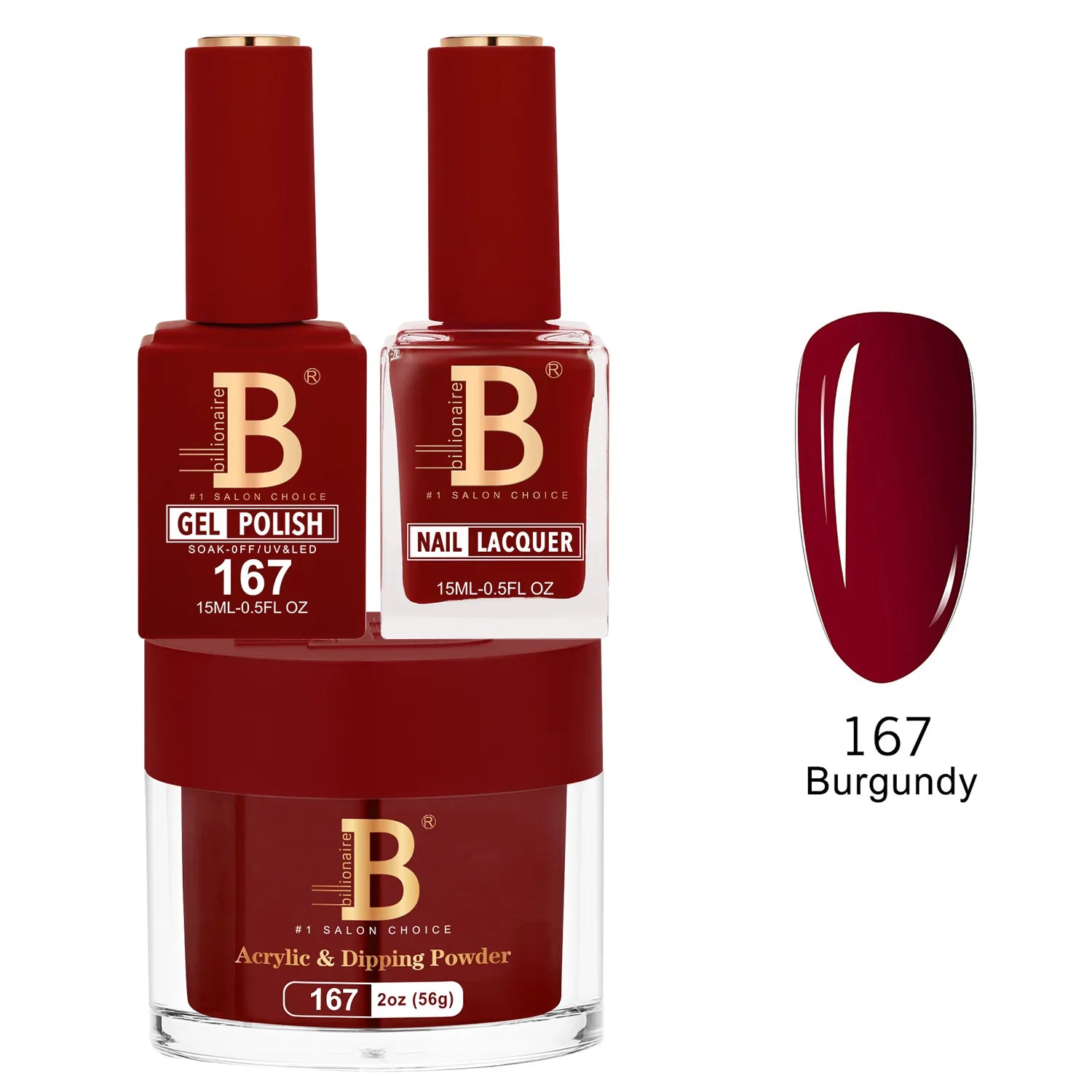 Billionaire - Imperial Trio - Burgundy - #167