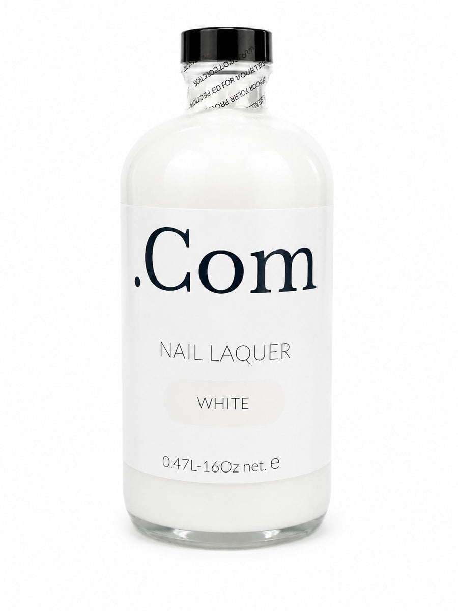 .Com - Nail Lacquer - White 16 oz